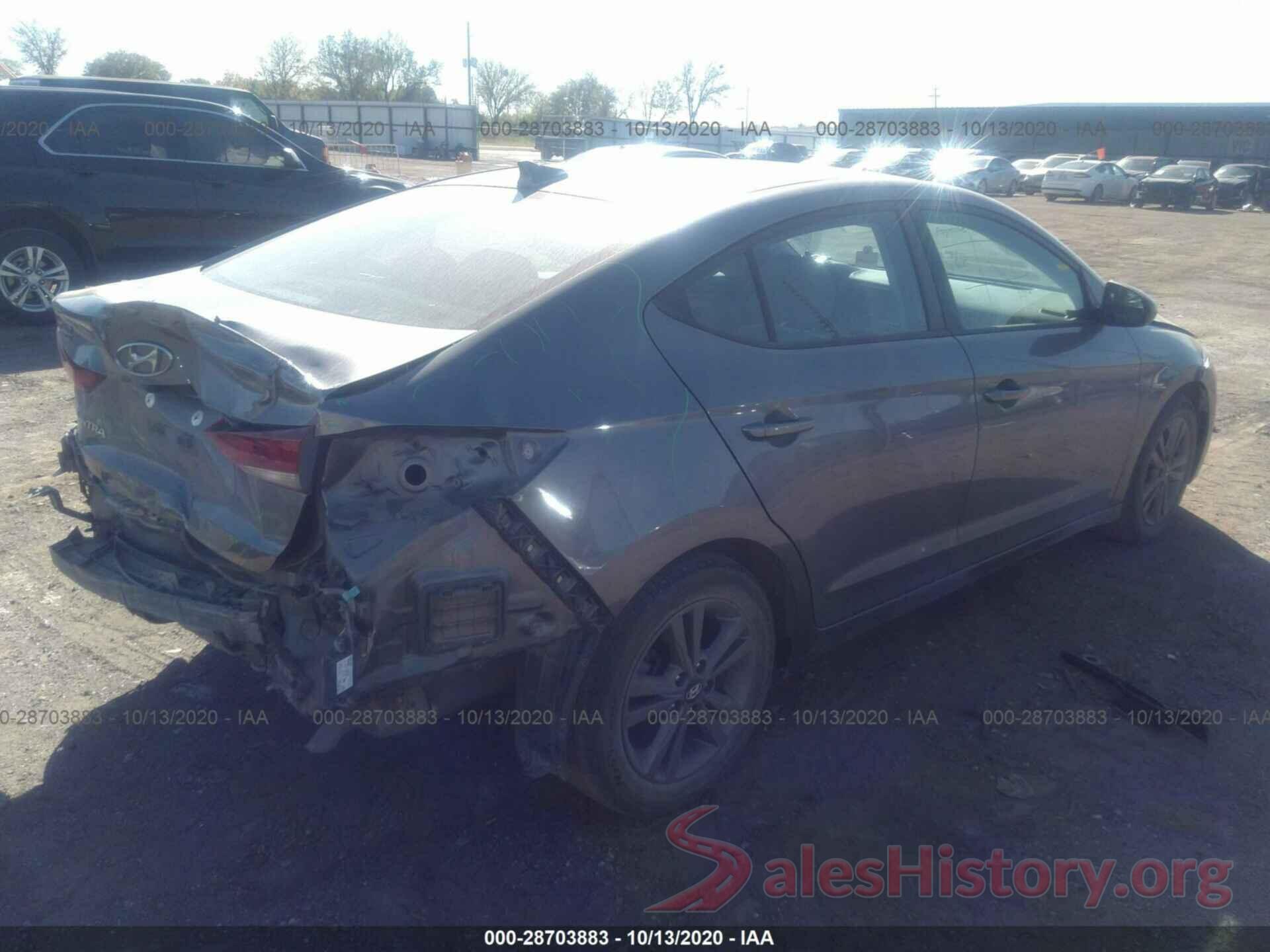 5NPD84LF2JH259207 2018 HYUNDAI ELANTRA