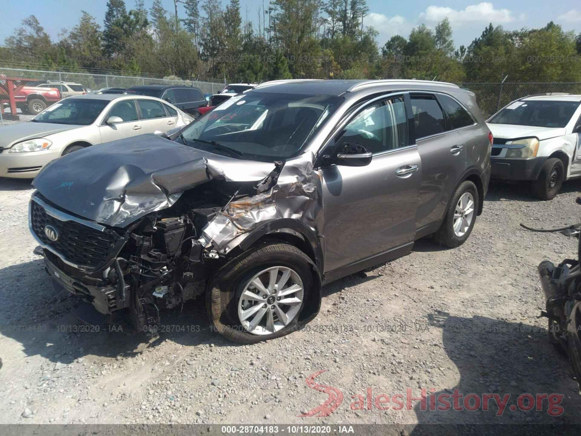 5XYPG4A58KG432764 2019 KIA SORENTO