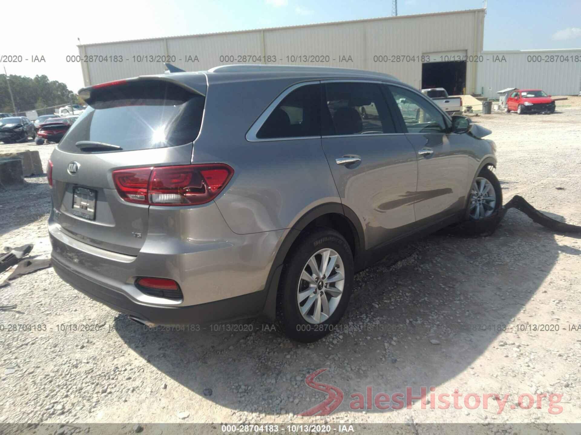 5XYPG4A58KG432764 2019 KIA SORENTO