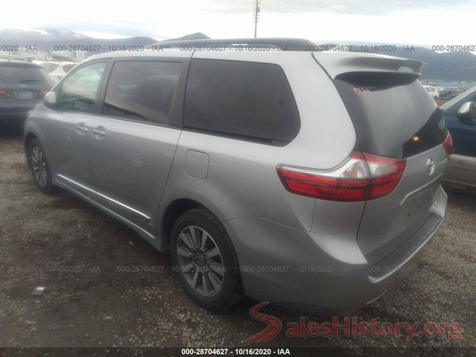 5TDJZ3DC2LS249451 2020 TOYOTA SIENNA