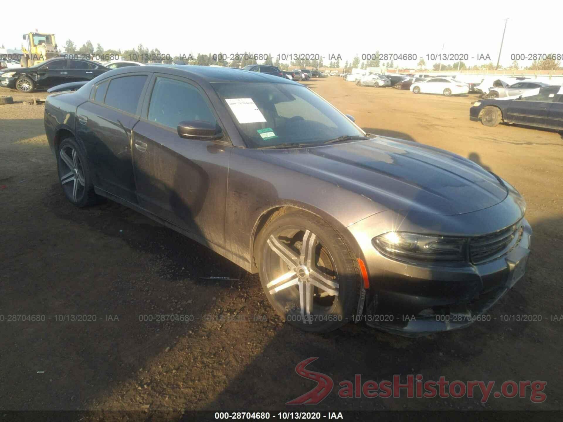 2C3CDXHG6GH186164 2016 DODGE CHARGER