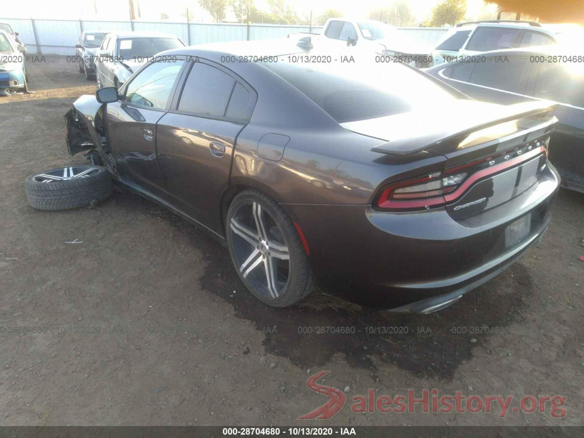 2C3CDXHG6GH186164 2016 DODGE CHARGER