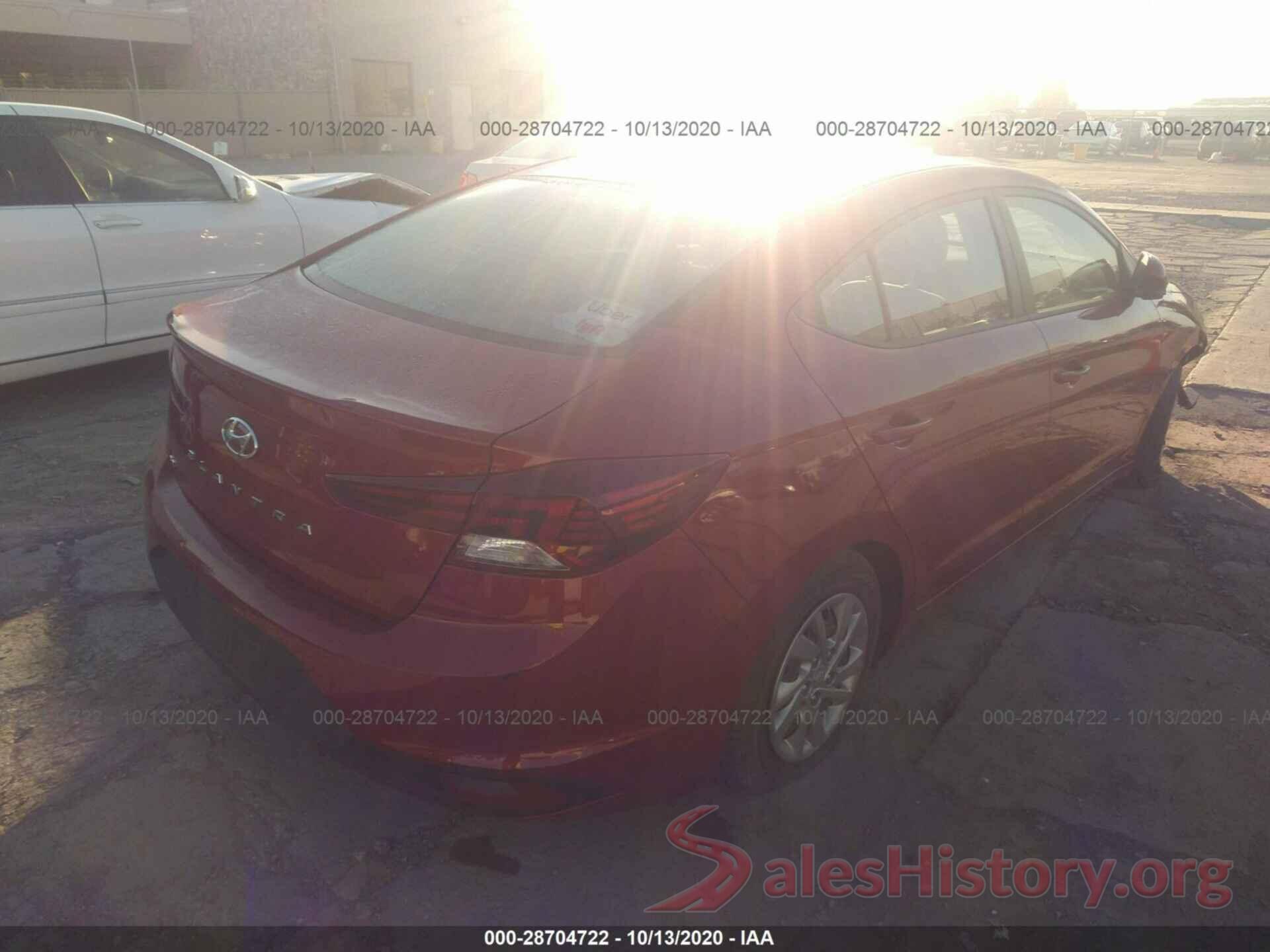 KMHD74LF3KU780765 2019 HYUNDAI ELANTRA