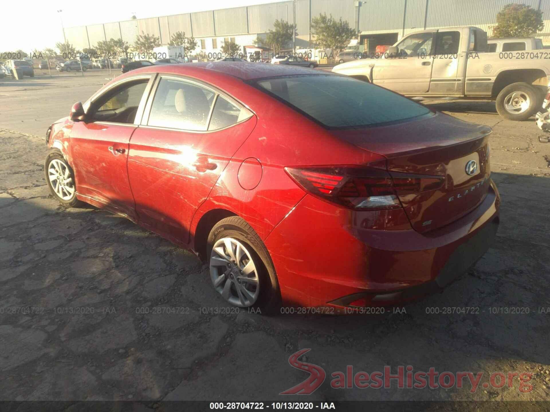 KMHD74LF3KU780765 2019 HYUNDAI ELANTRA