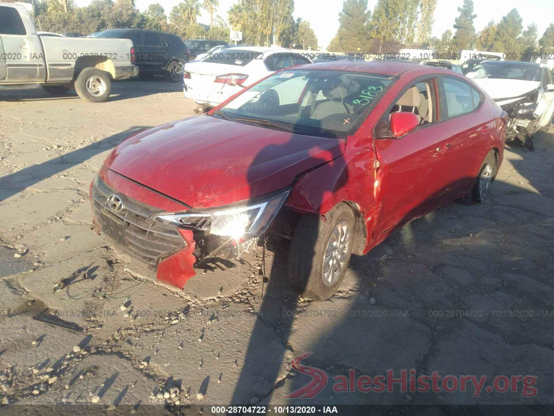 KMHD74LF3KU780765 2019 HYUNDAI ELANTRA