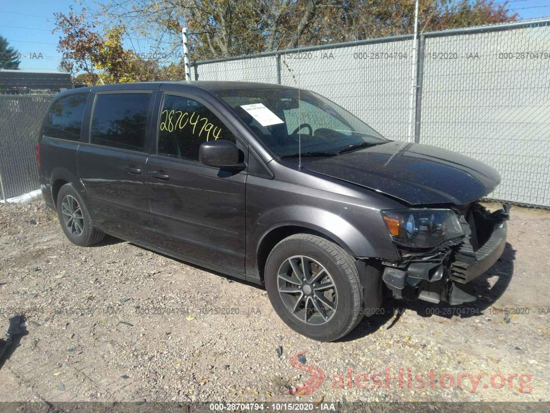 2C4RDGBG1GR392176 2016 DODGE GRAND CARAVAN