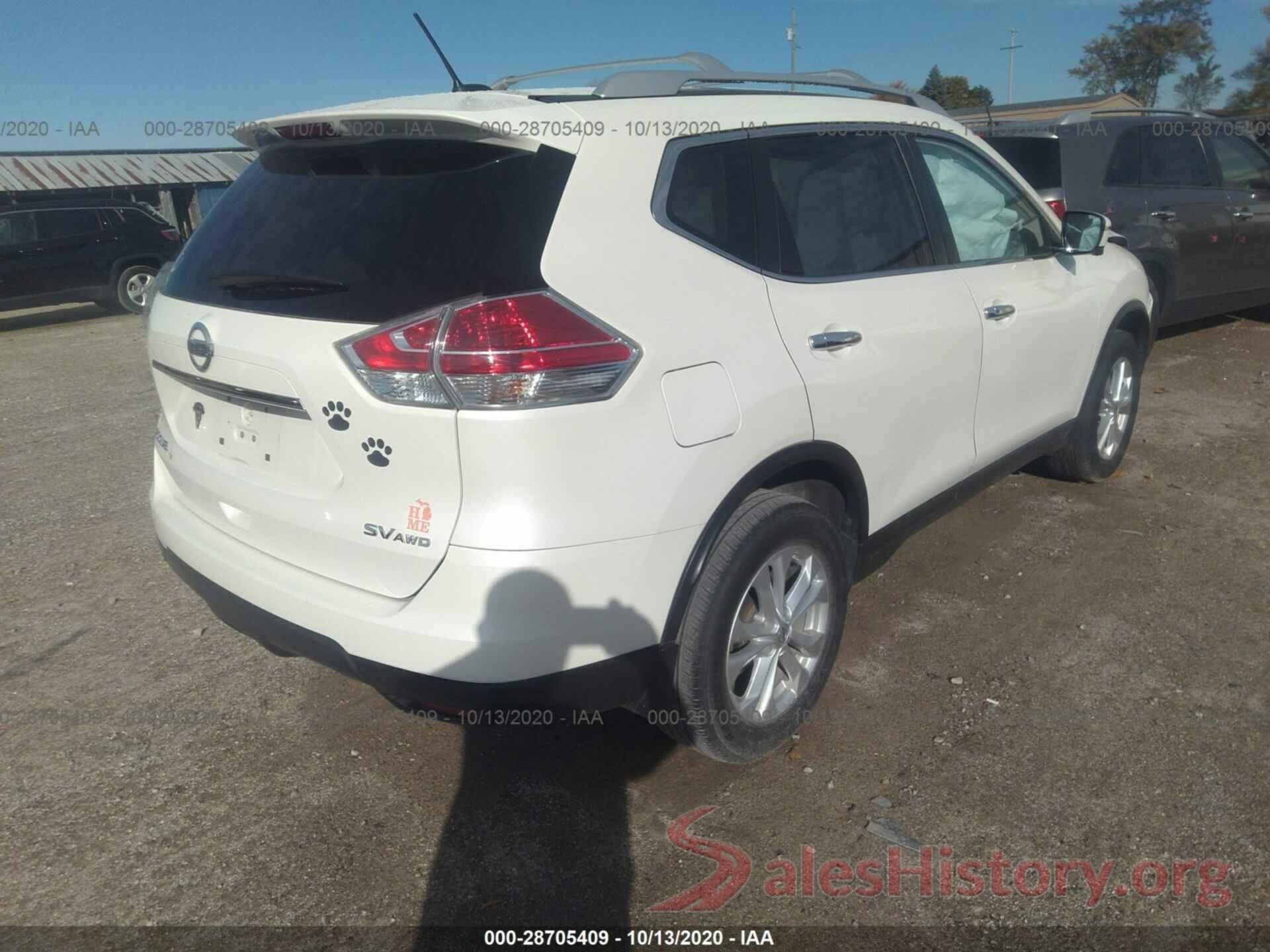 JN8AT2MVXGW132983 2016 NISSAN ROGUE