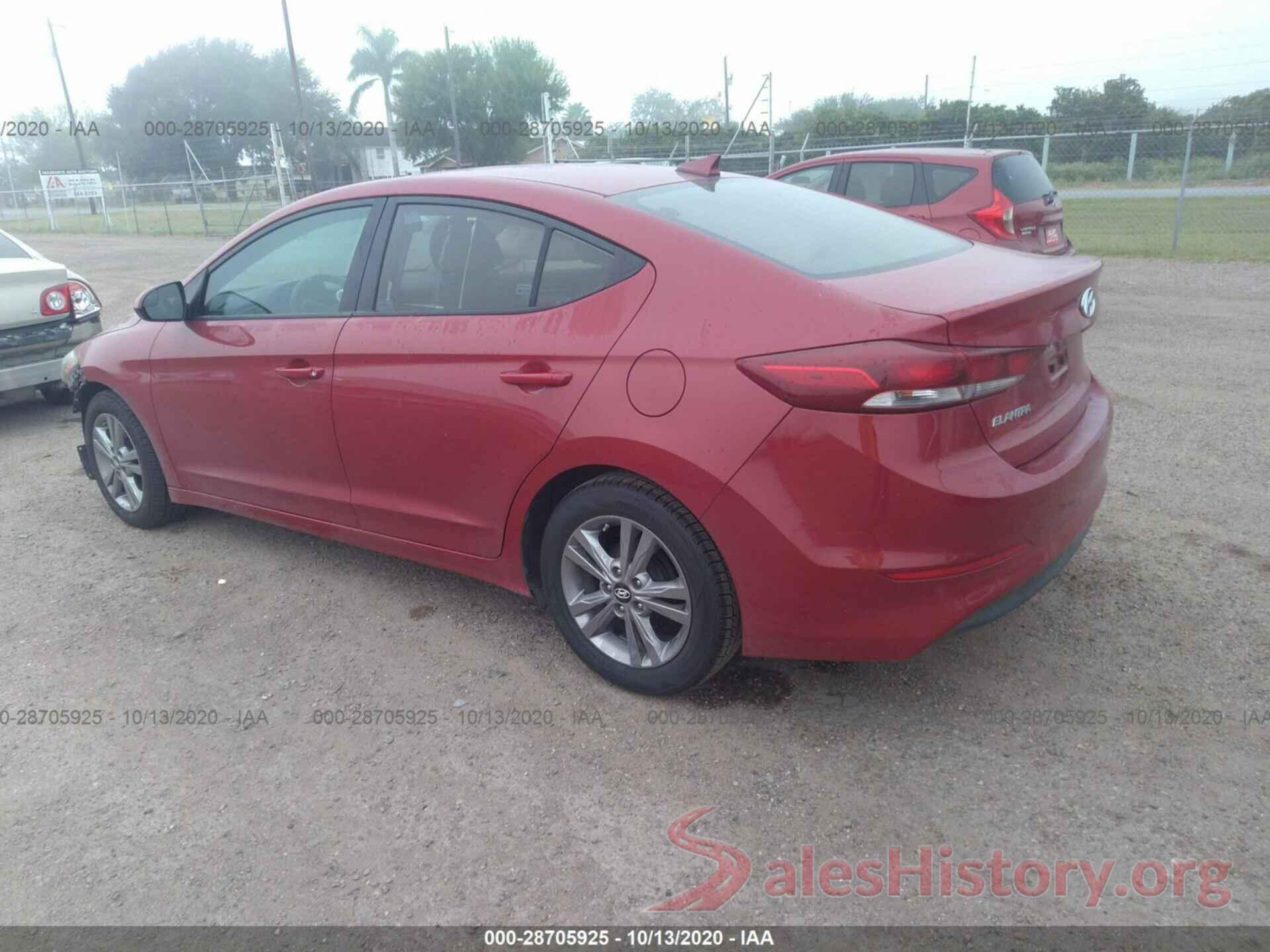 KMHD84LF4HU210974 2017 HYUNDAI ELANTRA