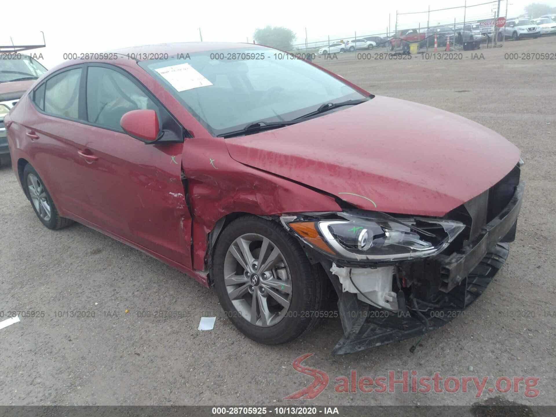 KMHD84LF4HU210974 2017 HYUNDAI ELANTRA