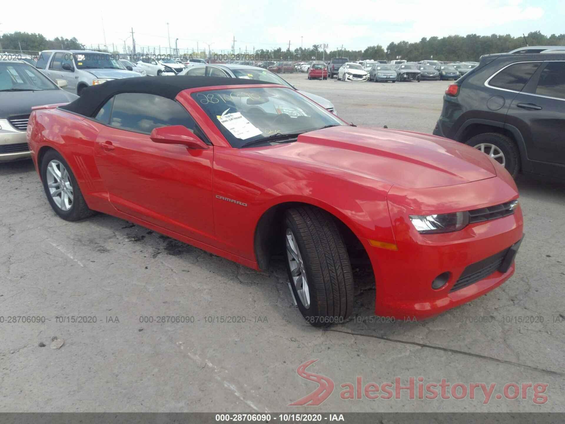 2G1FD3D39F9268394 2015 CHEVROLET CAMARO