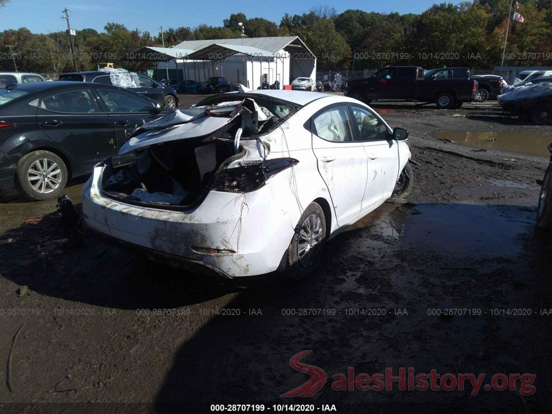 5NPDH4AE6GH670547 2016 HYUNDAI ELANTRA