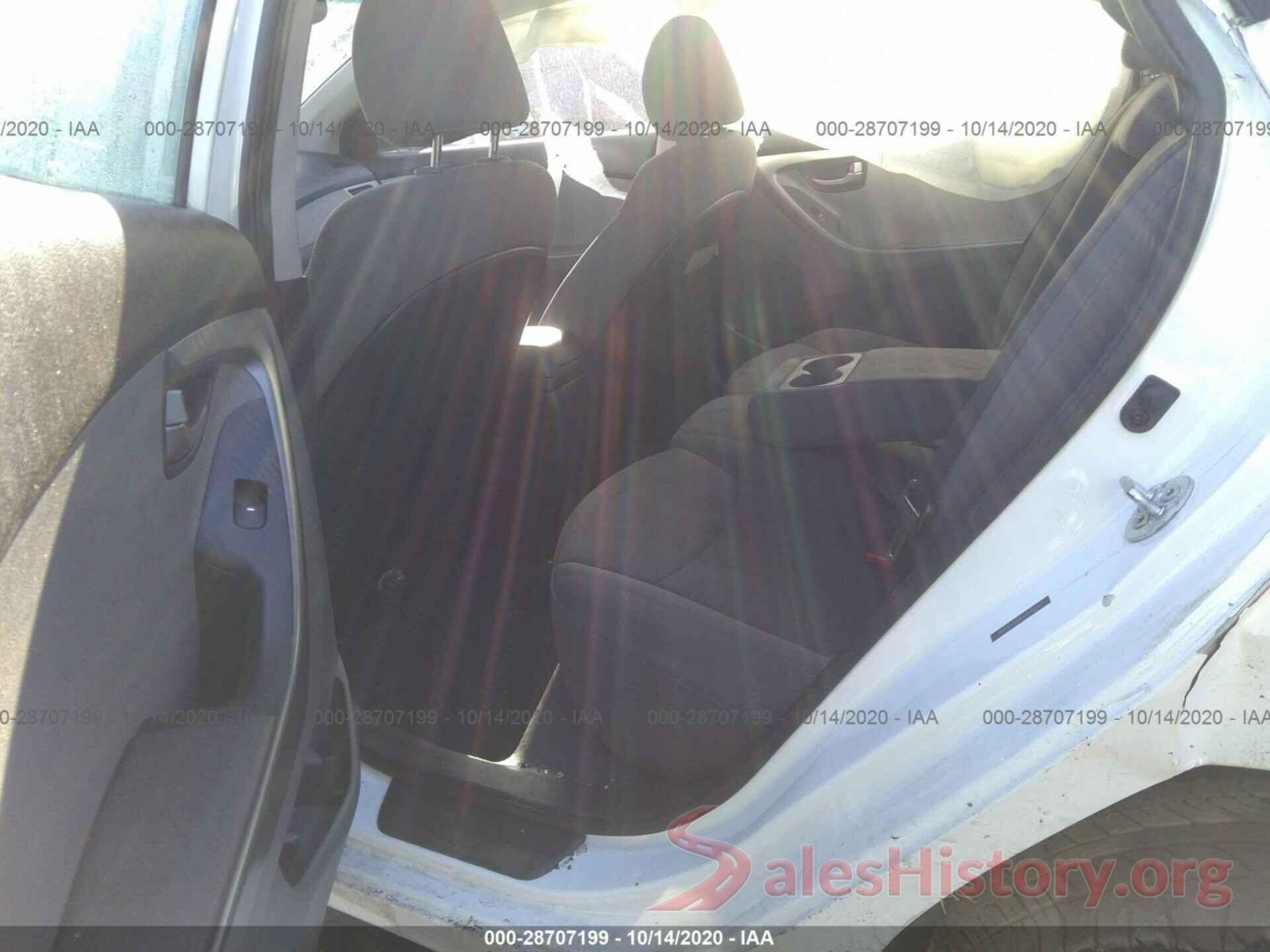 5NPDH4AE6GH670547 2016 HYUNDAI ELANTRA