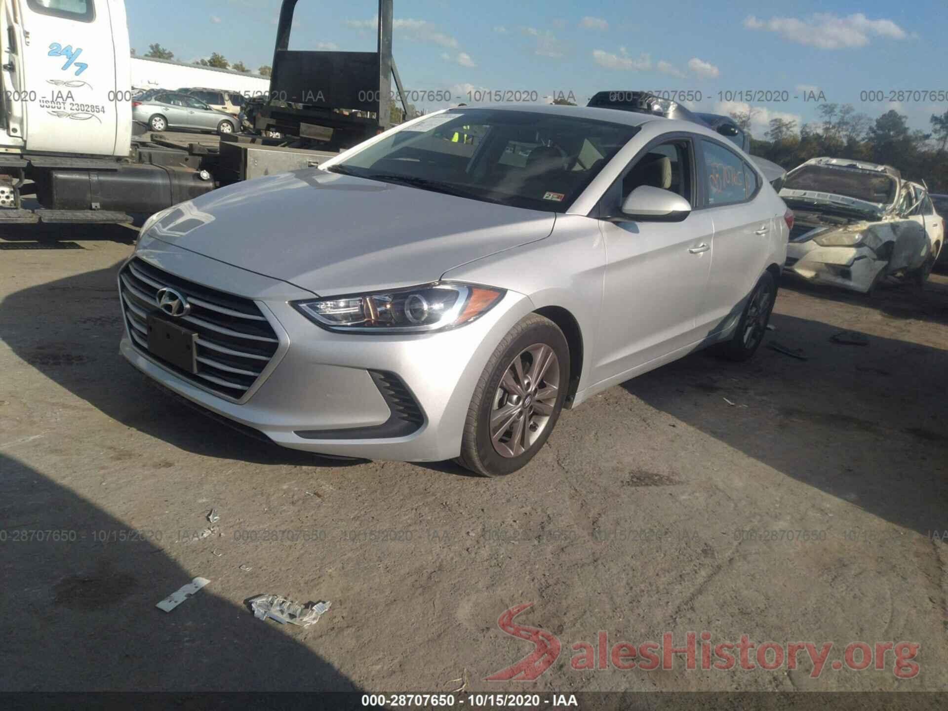 5NPD84LF2JH312679 2018 HYUNDAI ELANTRA