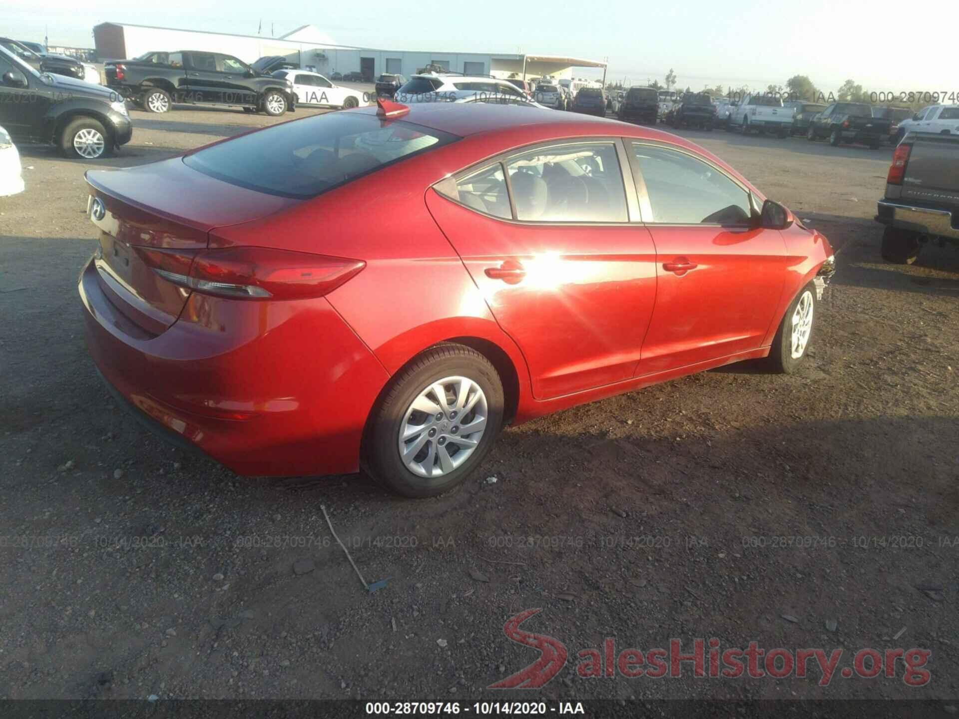 5NPD74LF0HH094870 2017 HYUNDAI ELANTRA