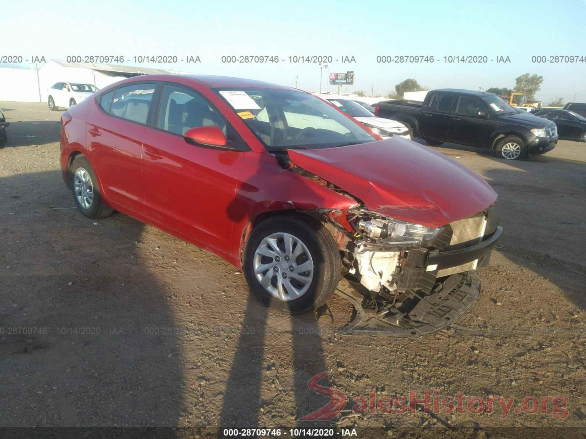 5NPD74LF0HH094870 2017 HYUNDAI ELANTRA