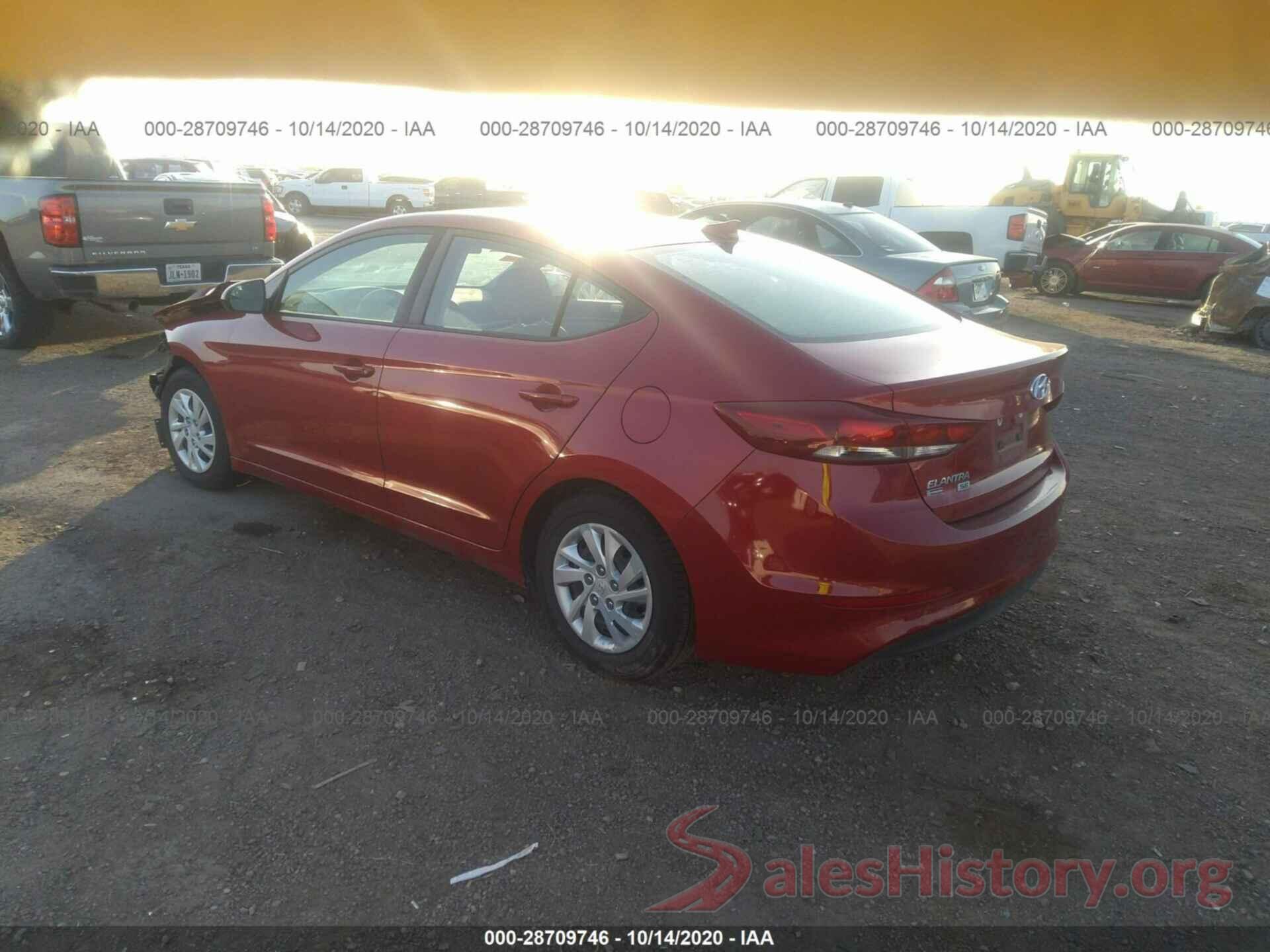 5NPD74LF0HH094870 2017 HYUNDAI ELANTRA