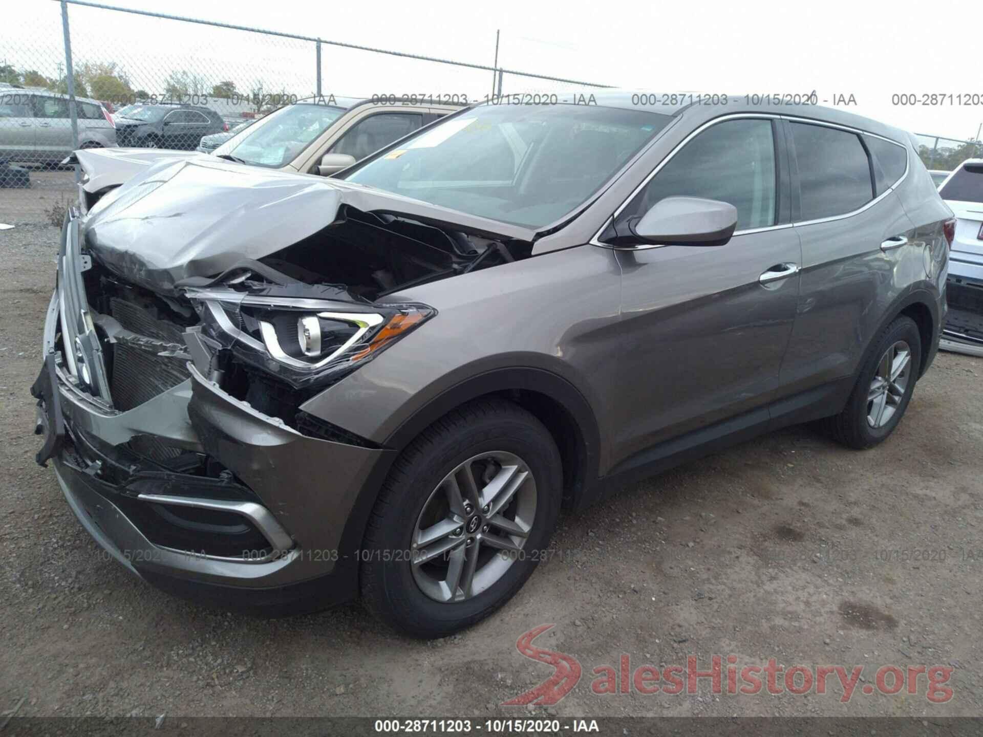 5NMZTDLB6JH061616 2018 HYUNDAI SANTA FE SPORT