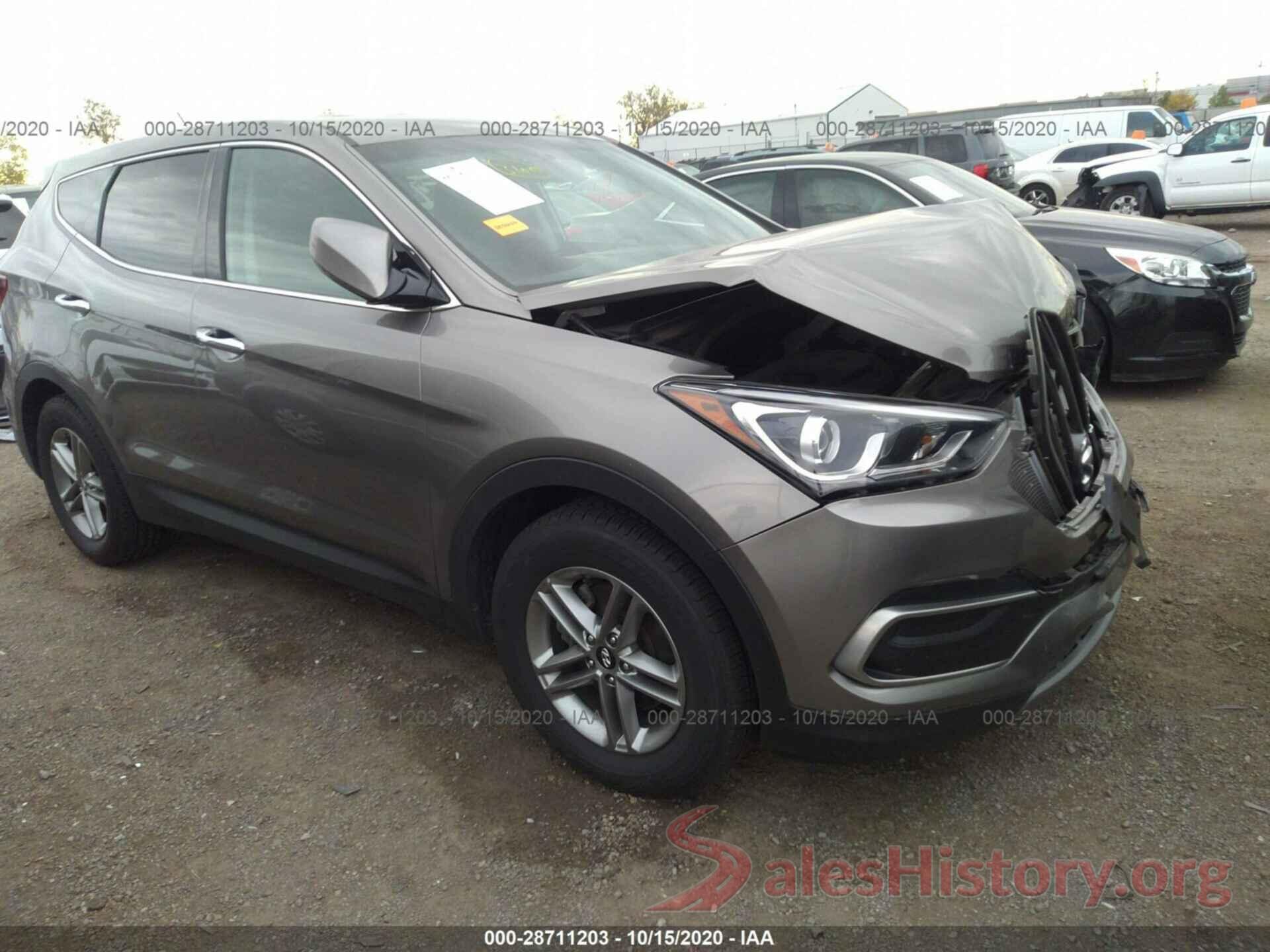 5NMZTDLB6JH061616 2018 HYUNDAI SANTA FE SPORT