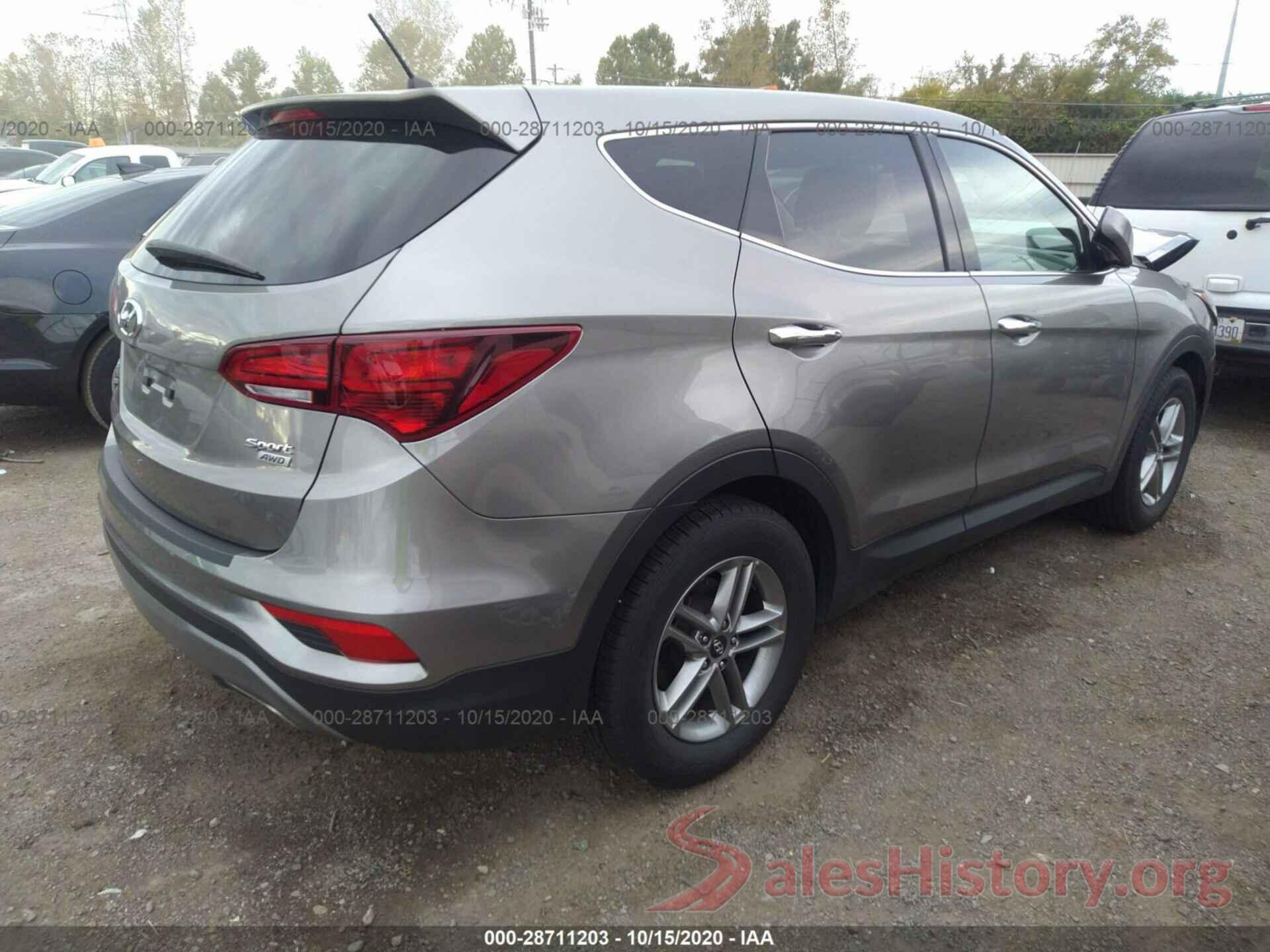 5NMZTDLB6JH061616 2018 HYUNDAI SANTA FE SPORT