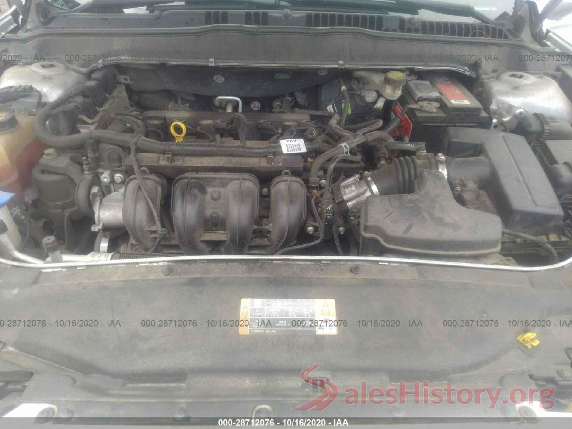 1FA6P0H73G5129747 2016 FORD FUSION