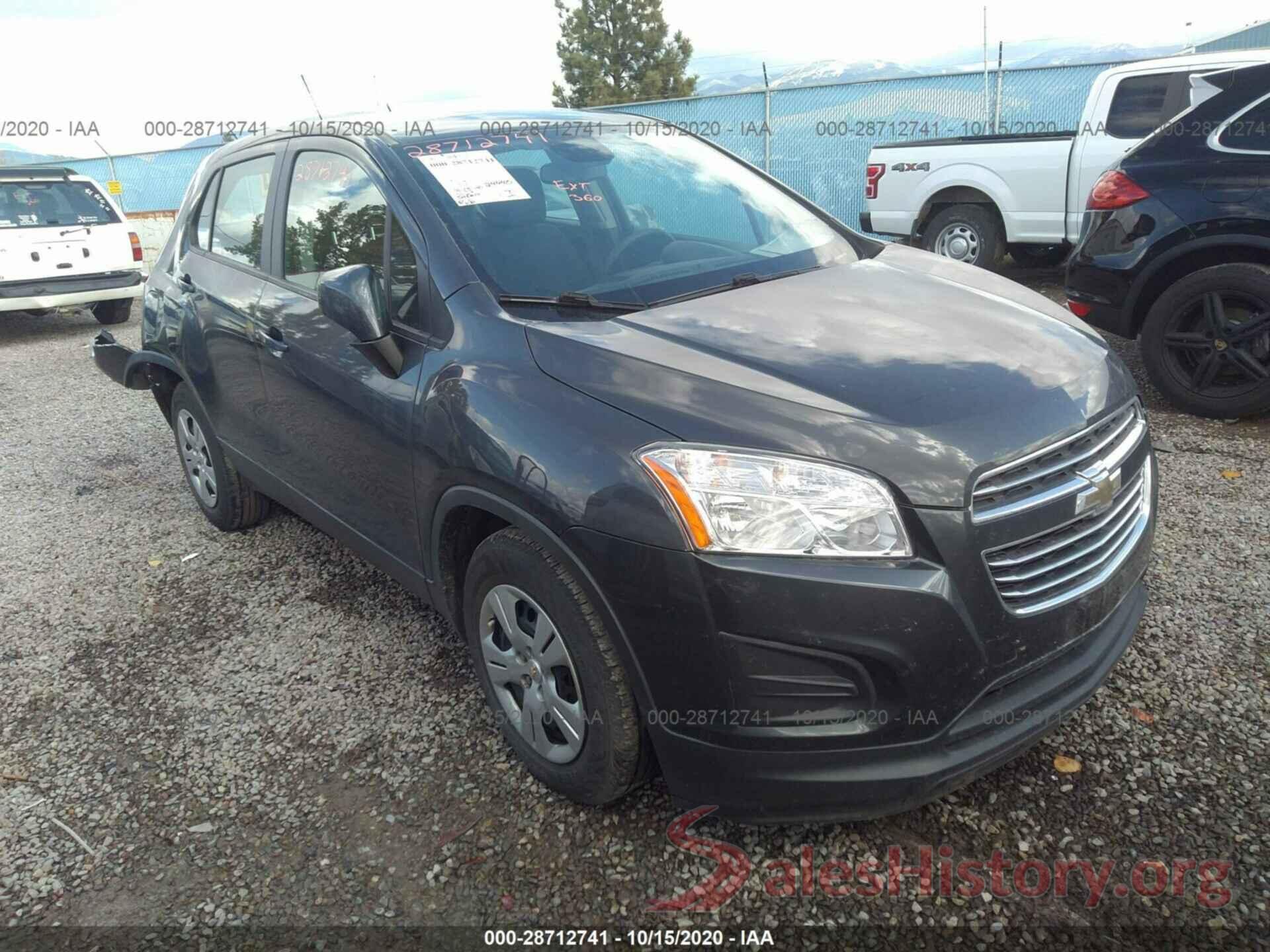 3GNCJKSB9GL218947 2016 CHEVROLET TRAX