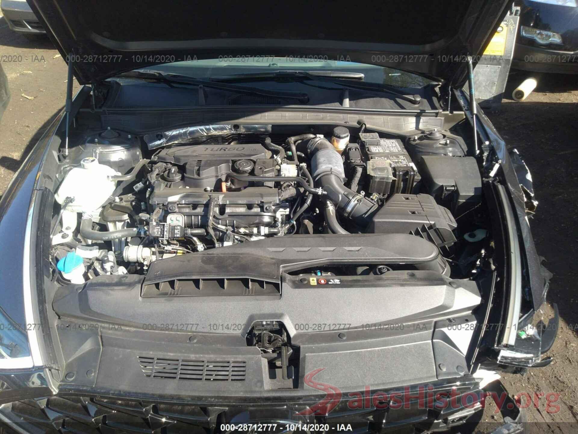 5NPEH4J24LH047593 2020 HYUNDAI SONATA