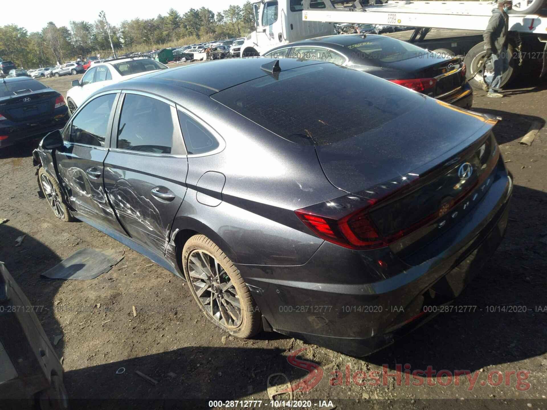 5NPEH4J24LH047593 2020 HYUNDAI SONATA