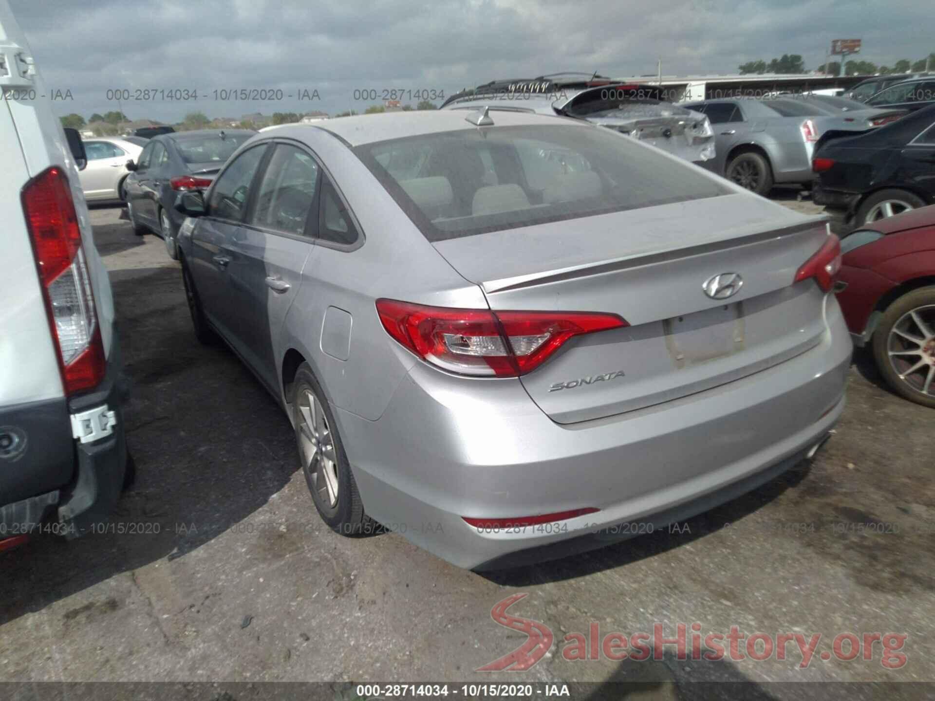 5NPE24AF7GH386519 2016 HYUNDAI SONATA