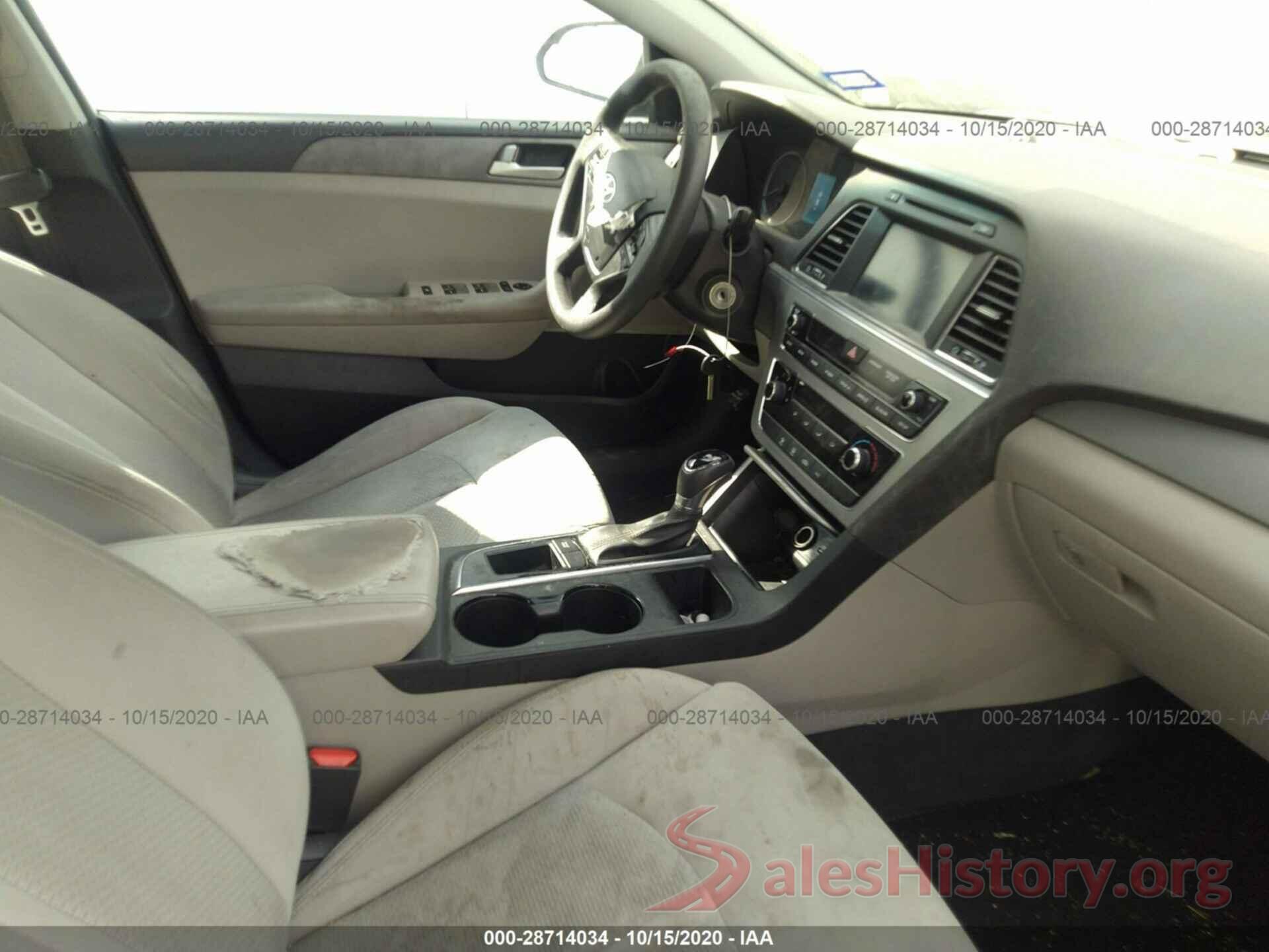 5NPE24AF7GH386519 2016 HYUNDAI SONATA