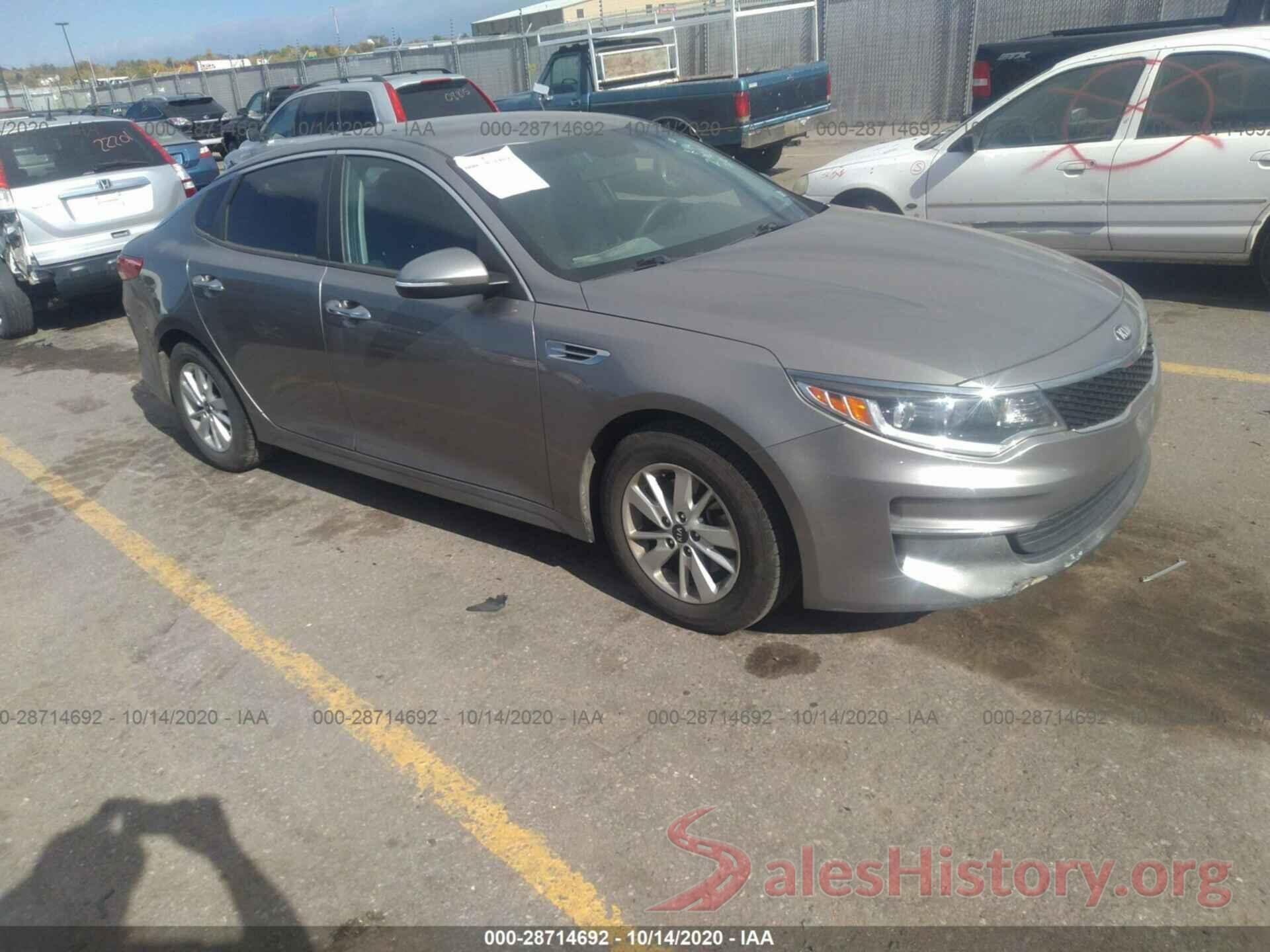 5XXGT4L31GG088102 2016 KIA OPTIMA