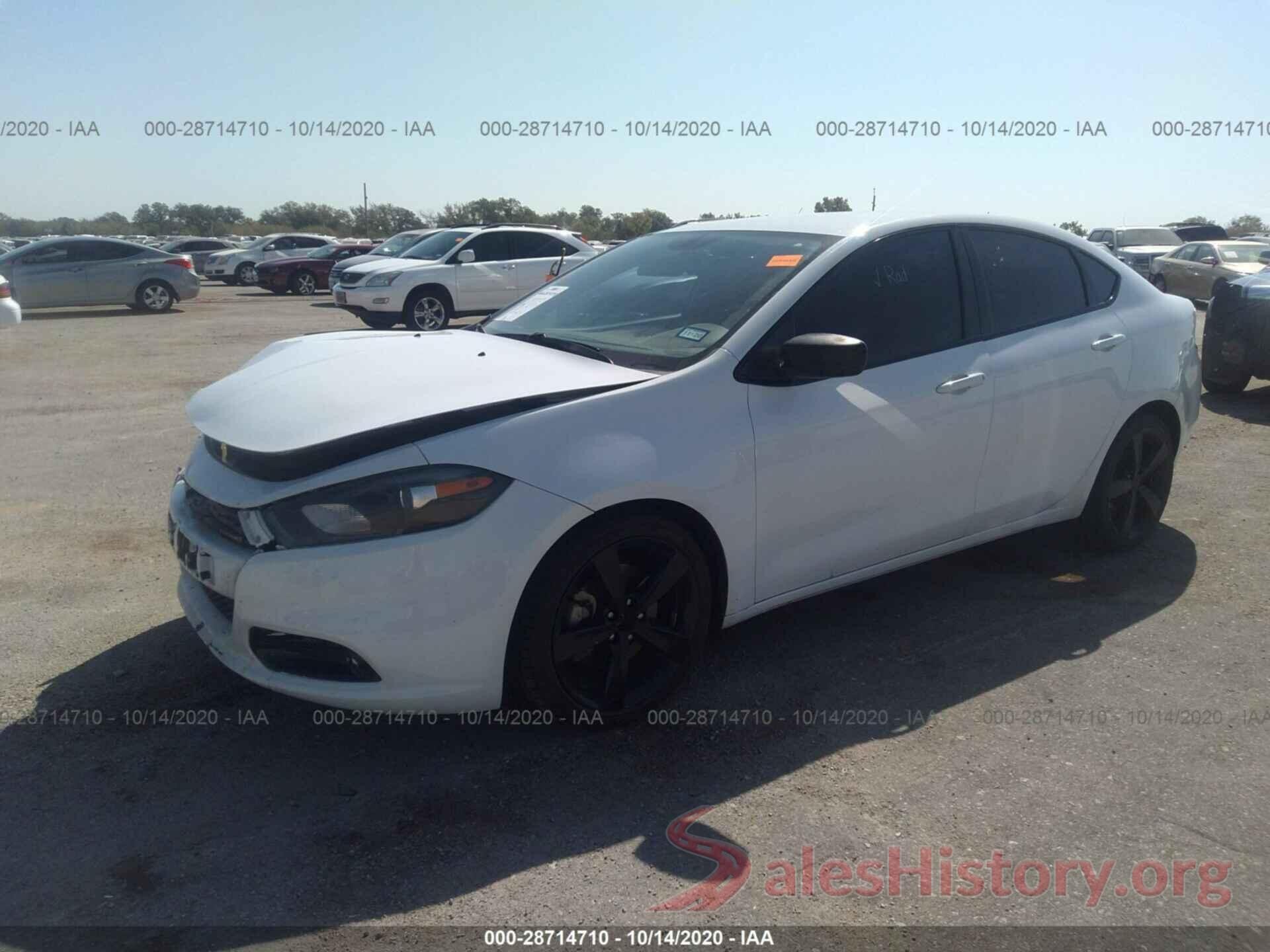 1C3CDFBB9GD516707 2016 DODGE DART