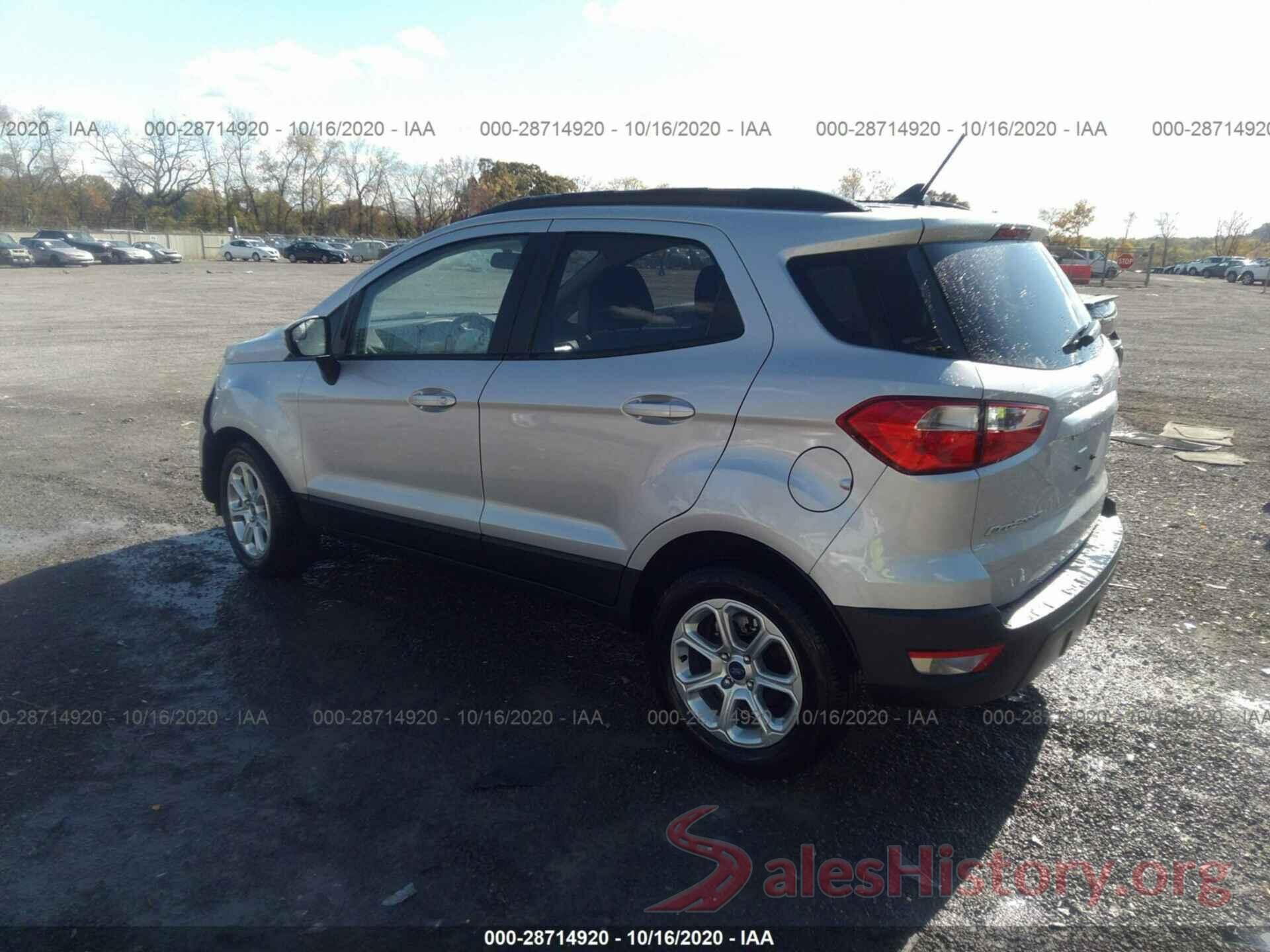 MAJ3S2GE7KC253649 2019 FORD ECOSPORT