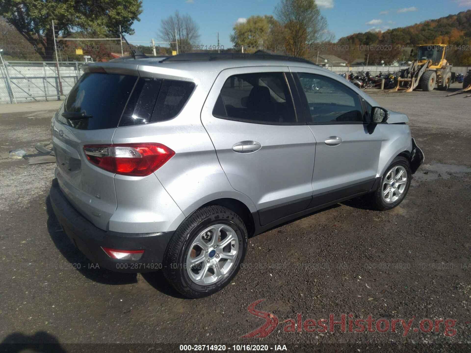 MAJ3S2GE7KC253649 2019 FORD ECOSPORT