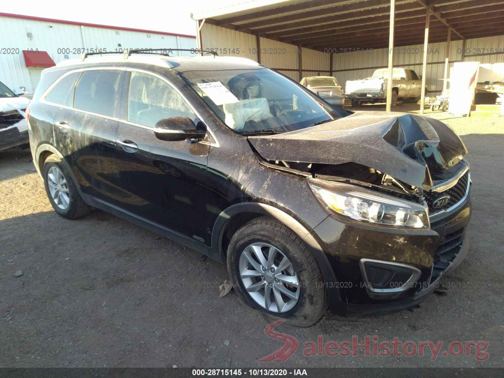 5XYPGDA38GG147357 2016 KIA SORENTO