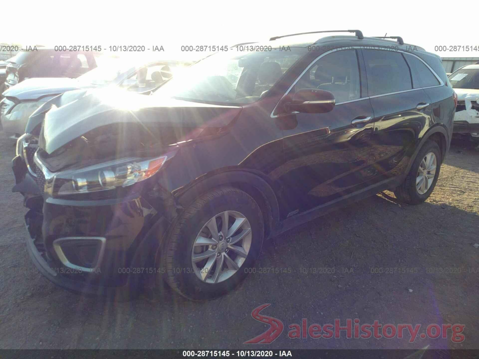 5XYPGDA38GG147357 2016 KIA SORENTO