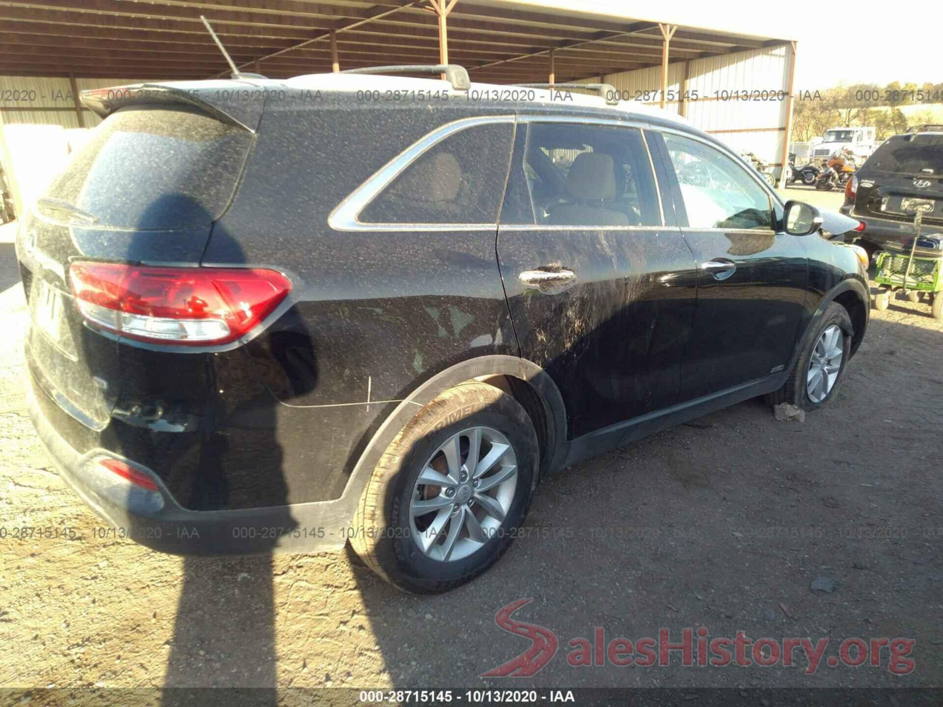 5XYPGDA38GG147357 2016 KIA SORENTO