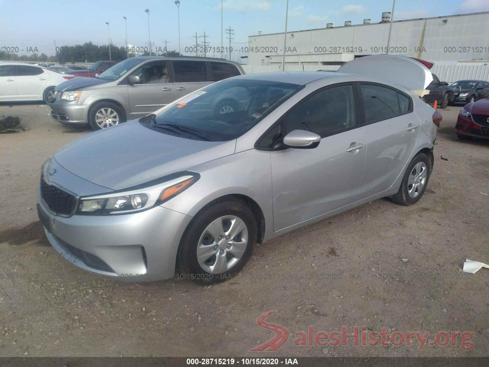 3KPFK4A7XHE083981 2017 KIA FORTE