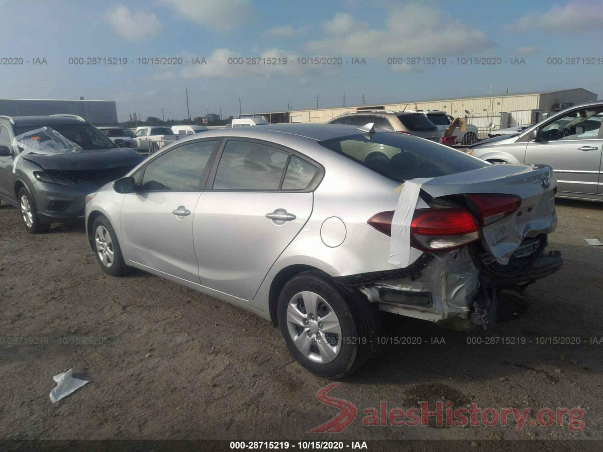 3KPFK4A7XHE083981 2017 KIA FORTE