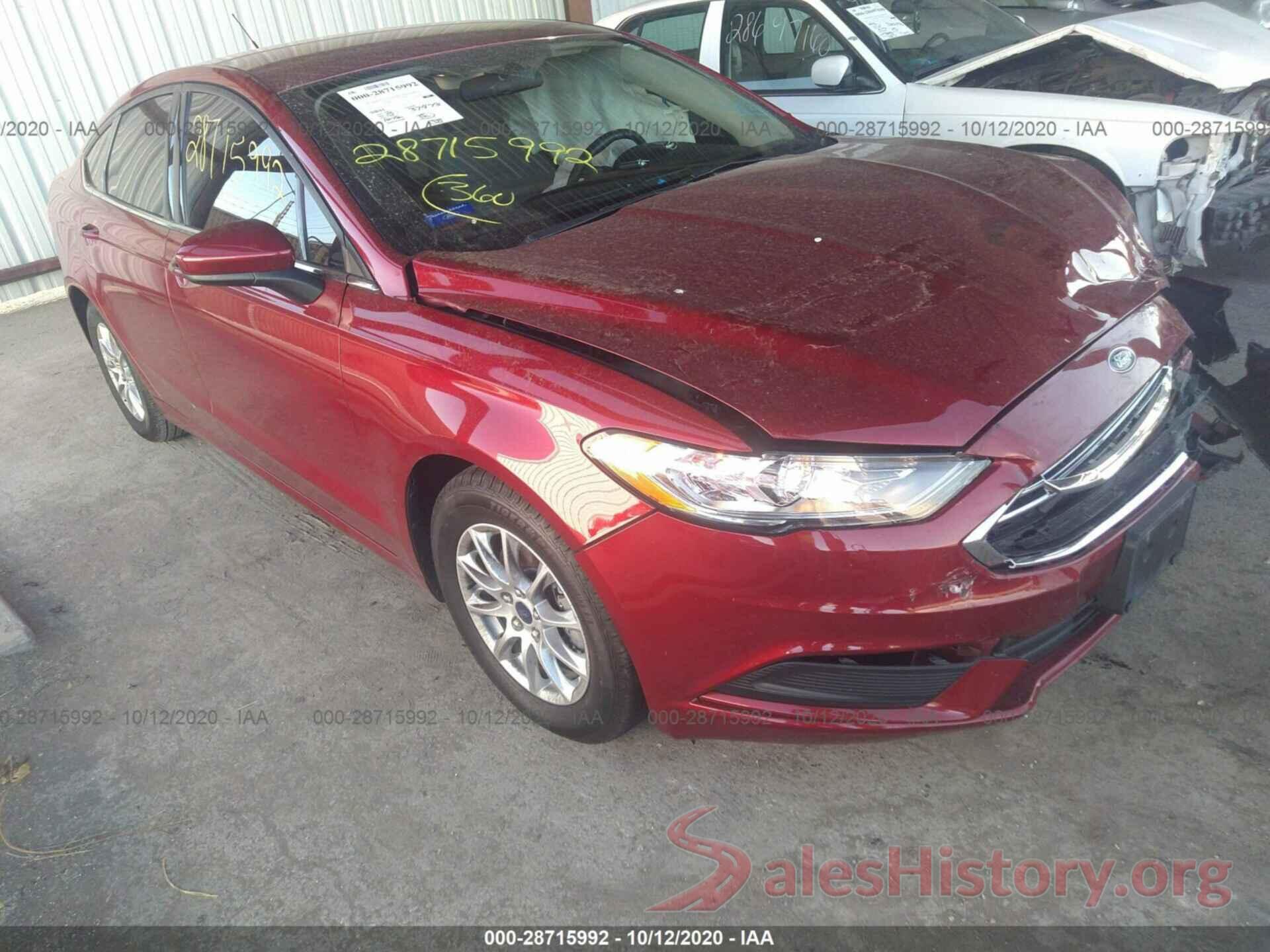 3FA6P0G79HR367277 2017 FORD FUSION