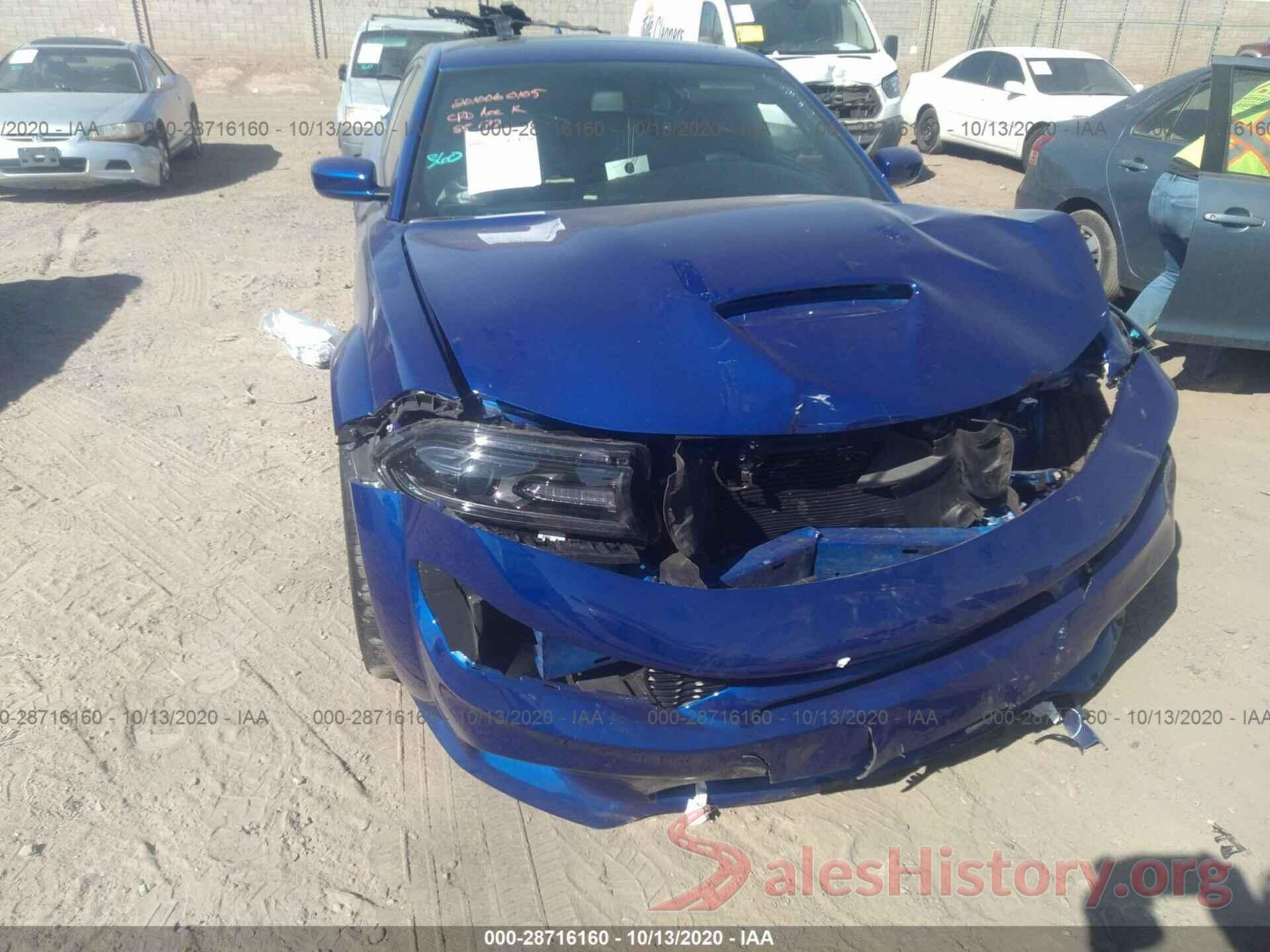 2C3CDXGJ6LH153284 2020 DODGE CHARGER