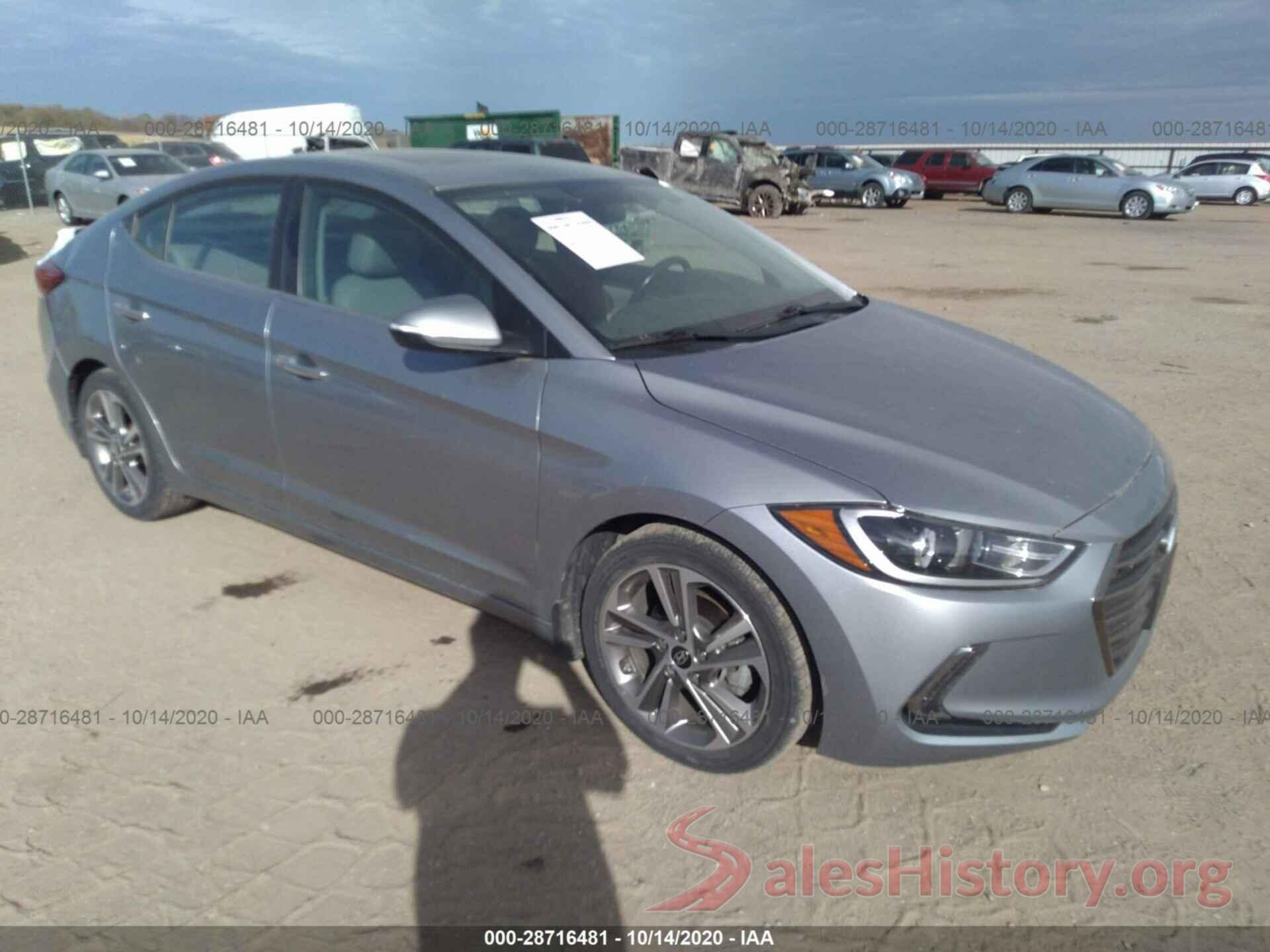 5NPD84LF7HH204830 2017 HYUNDAI ELANTRA