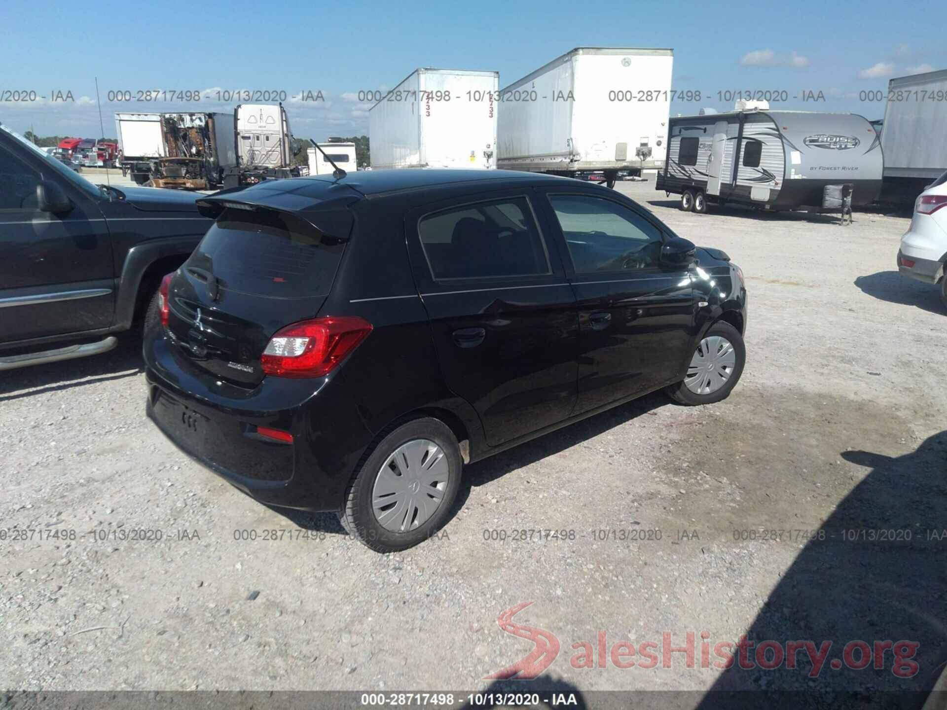 ML32A3HJ6HH007085 2017 MITSUBISHI MIRAGE