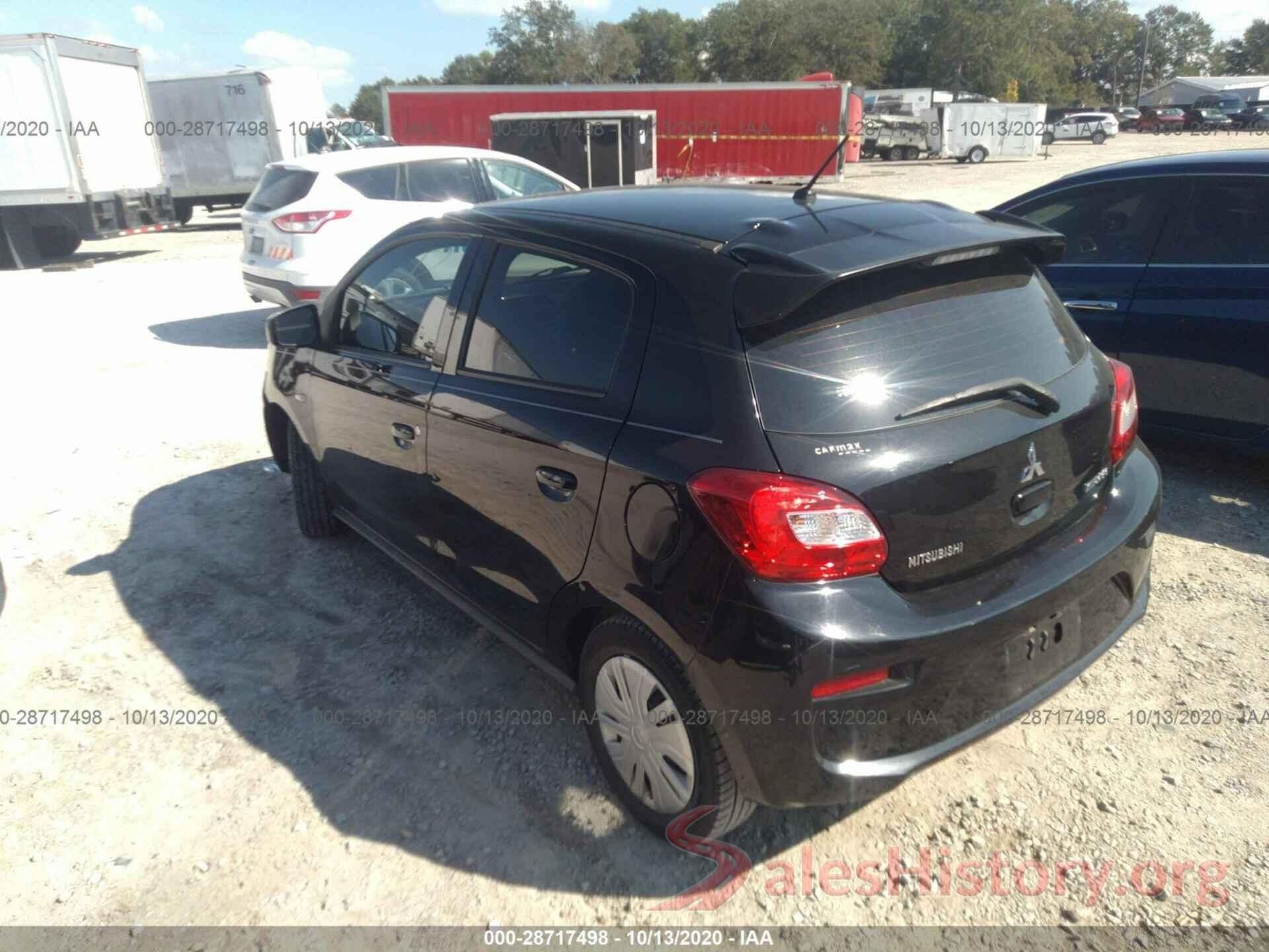 ML32A3HJ6HH007085 2017 MITSUBISHI MIRAGE