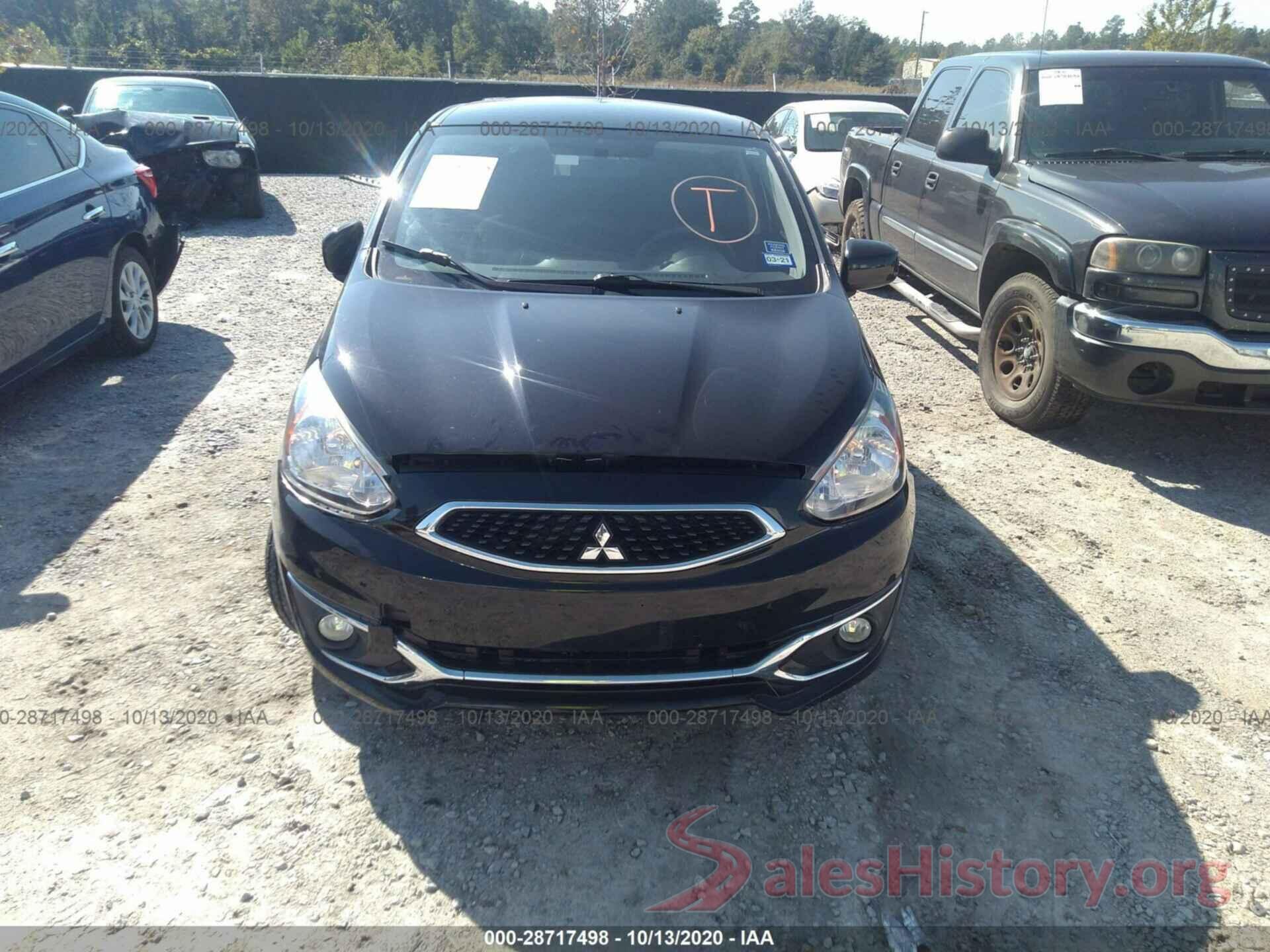 ML32A3HJ6HH007085 2017 MITSUBISHI MIRAGE