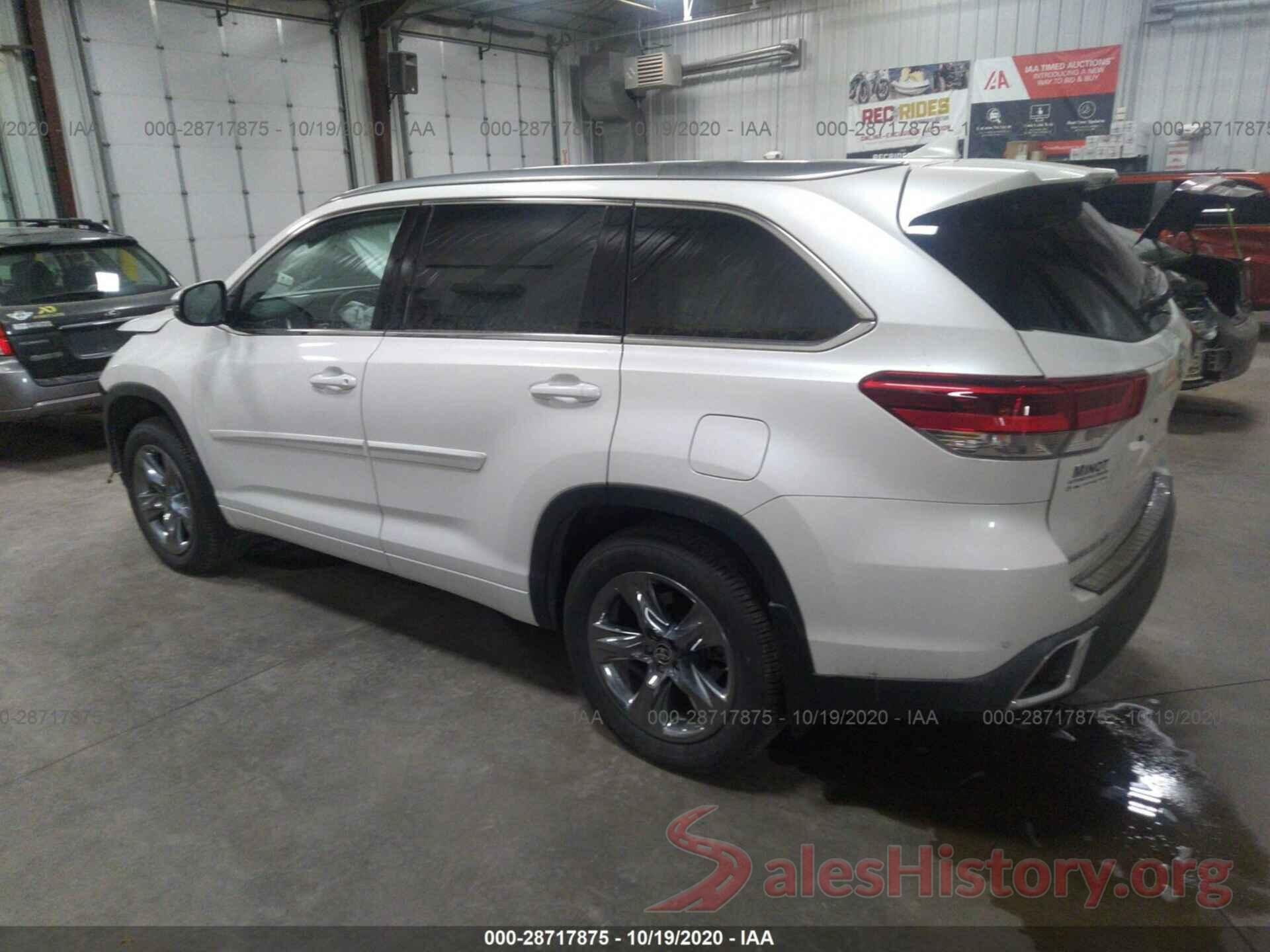 5TDDZRFH8KS744292 2019 TOYOTA HIGHLANDER