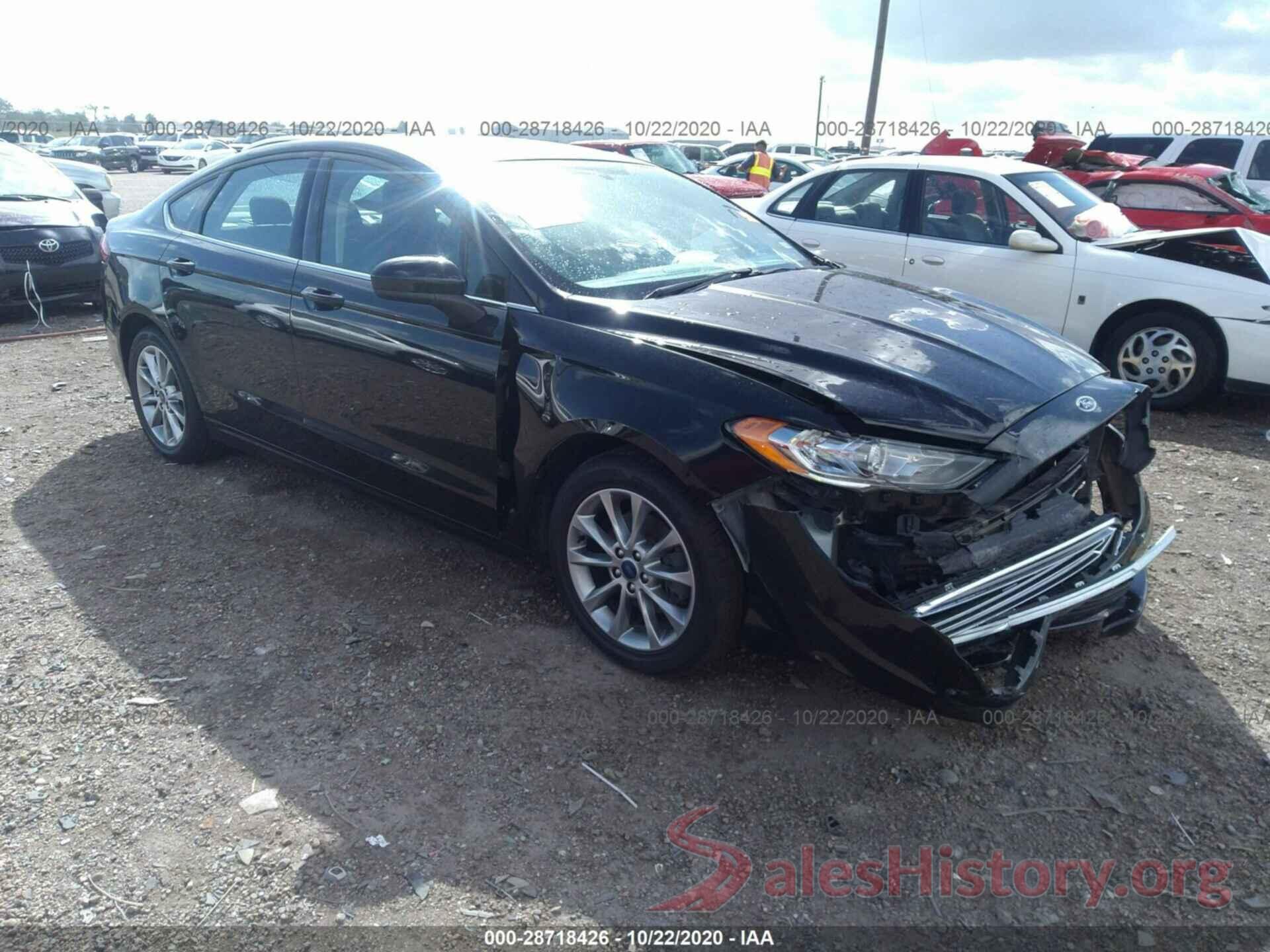 3FA6P0HD7HR292552 2017 FORD FUSION