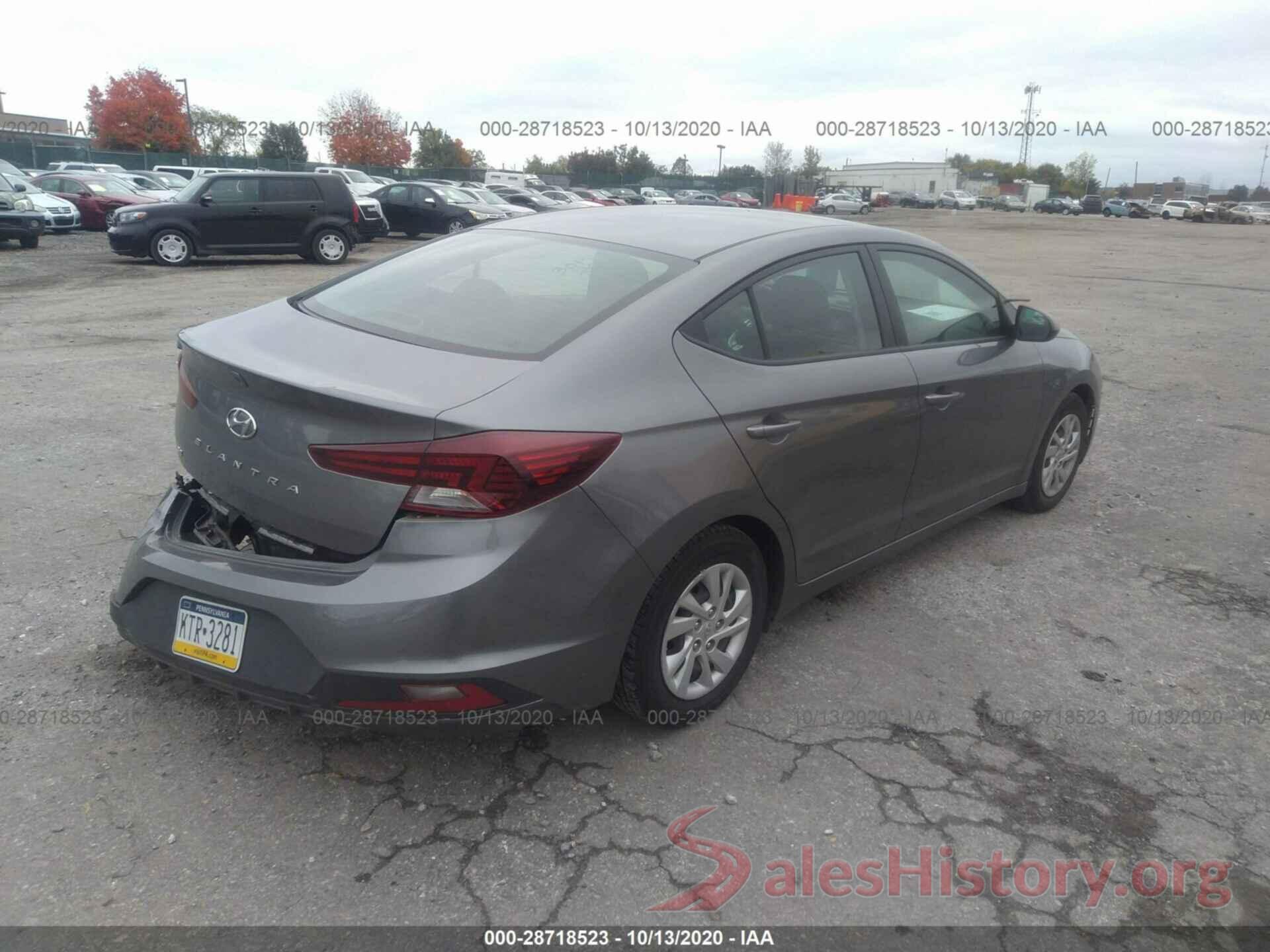 5NPD74LF6KH467899 2019 HYUNDAI ELANTRA