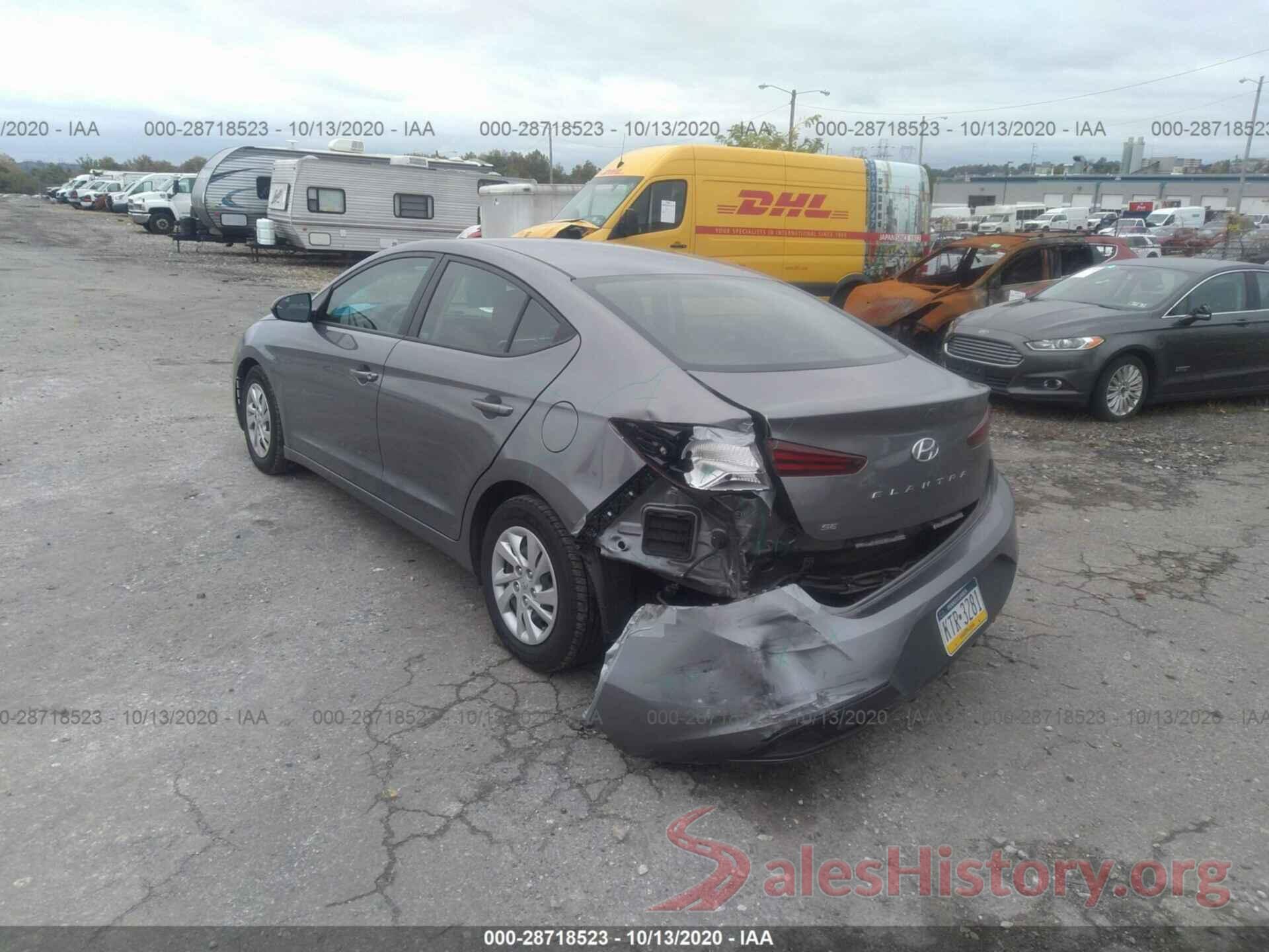 5NPD74LF6KH467899 2019 HYUNDAI ELANTRA