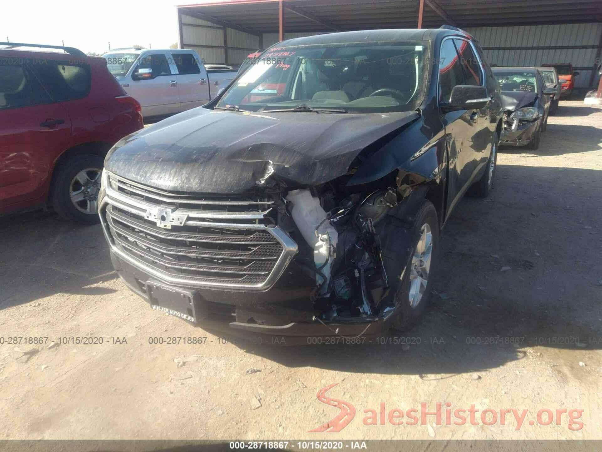 1GNERGKW5JJ211509 2018 CHEVROLET TRAVERSE