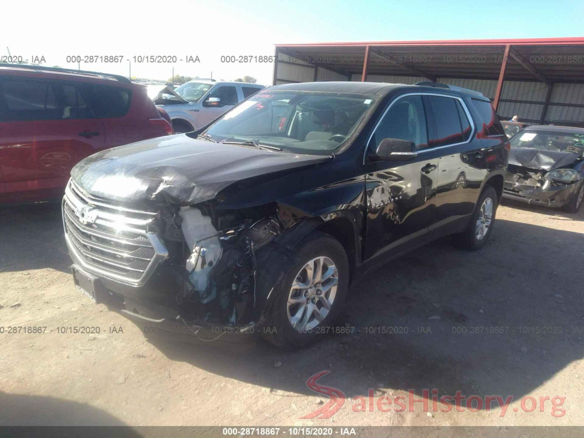 1GNERGKW5JJ211509 2018 CHEVROLET TRAVERSE